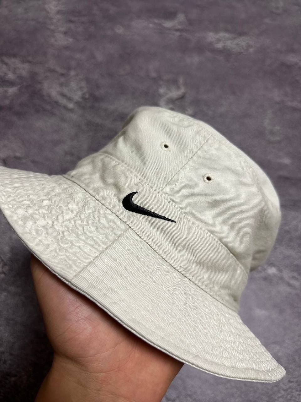 Nike × Vintage VERY RARE NIKE PANAMA HATS SWOOSH BIG LOGO DRILL Y2K 90s SK8 Size ONE SIZE - 8 Thumbnail