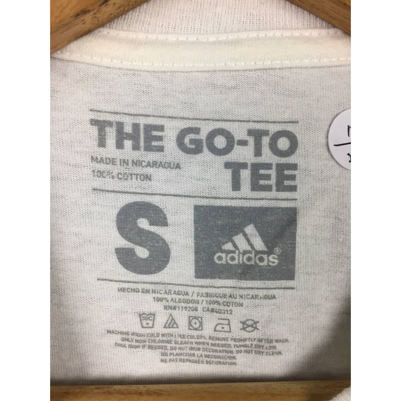 Adidas Adidas Notre Dame Football Sportswear Tee Size US S / EU 44-46 / 1 - 11 Thumbnail