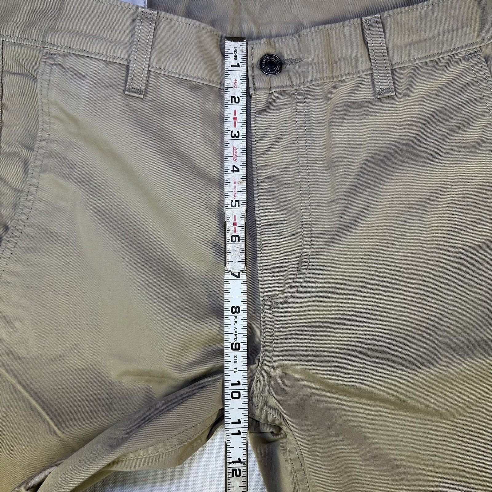 Levi's Levi's Regular Tapered Khaki 100% Cotton Pants Men's 30x32 Size US 30 / EU 46 - 7 Thumbnail