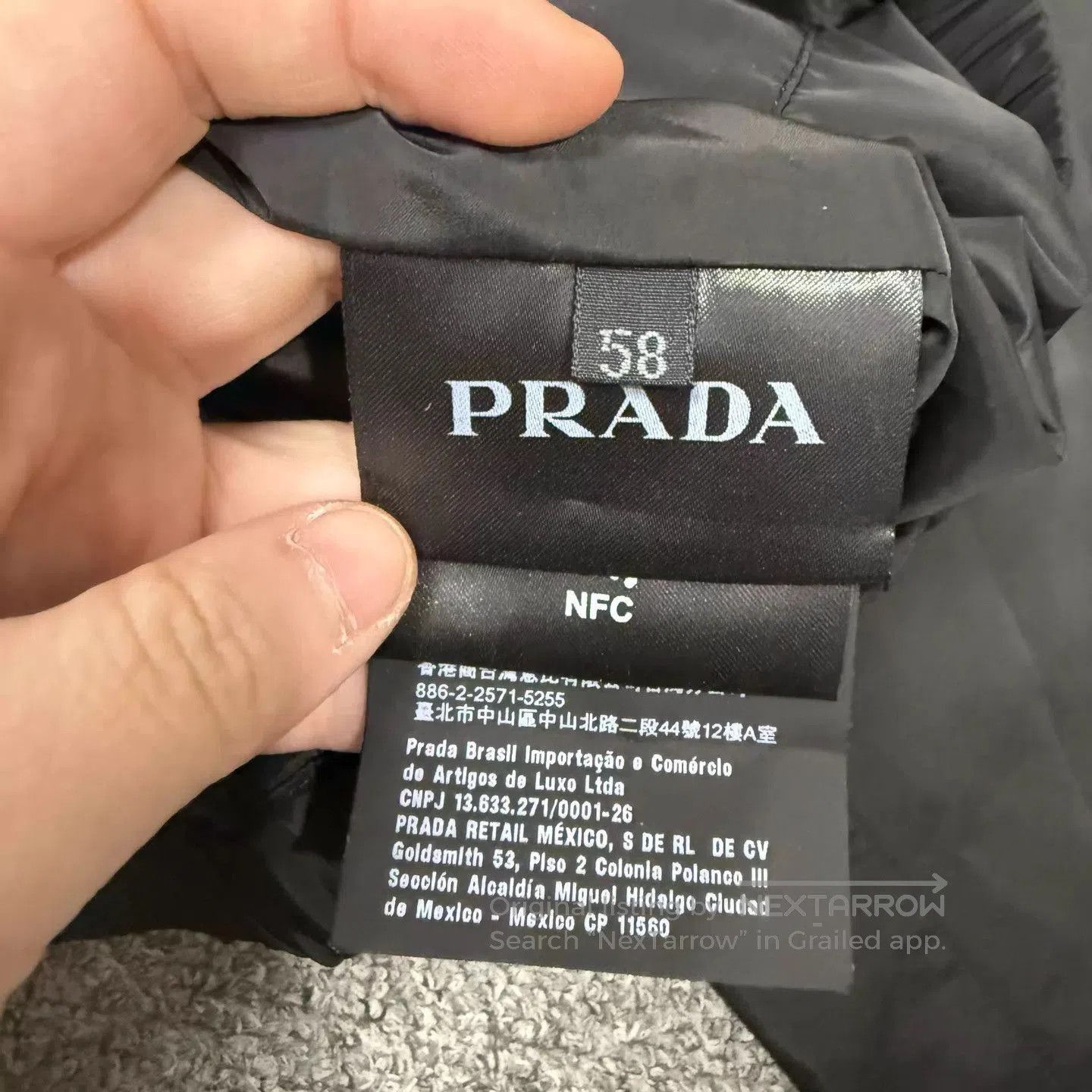 Prada Black Lightweight Zip. Size US XXL / EU 58 / 5 - 4 Thumbnail