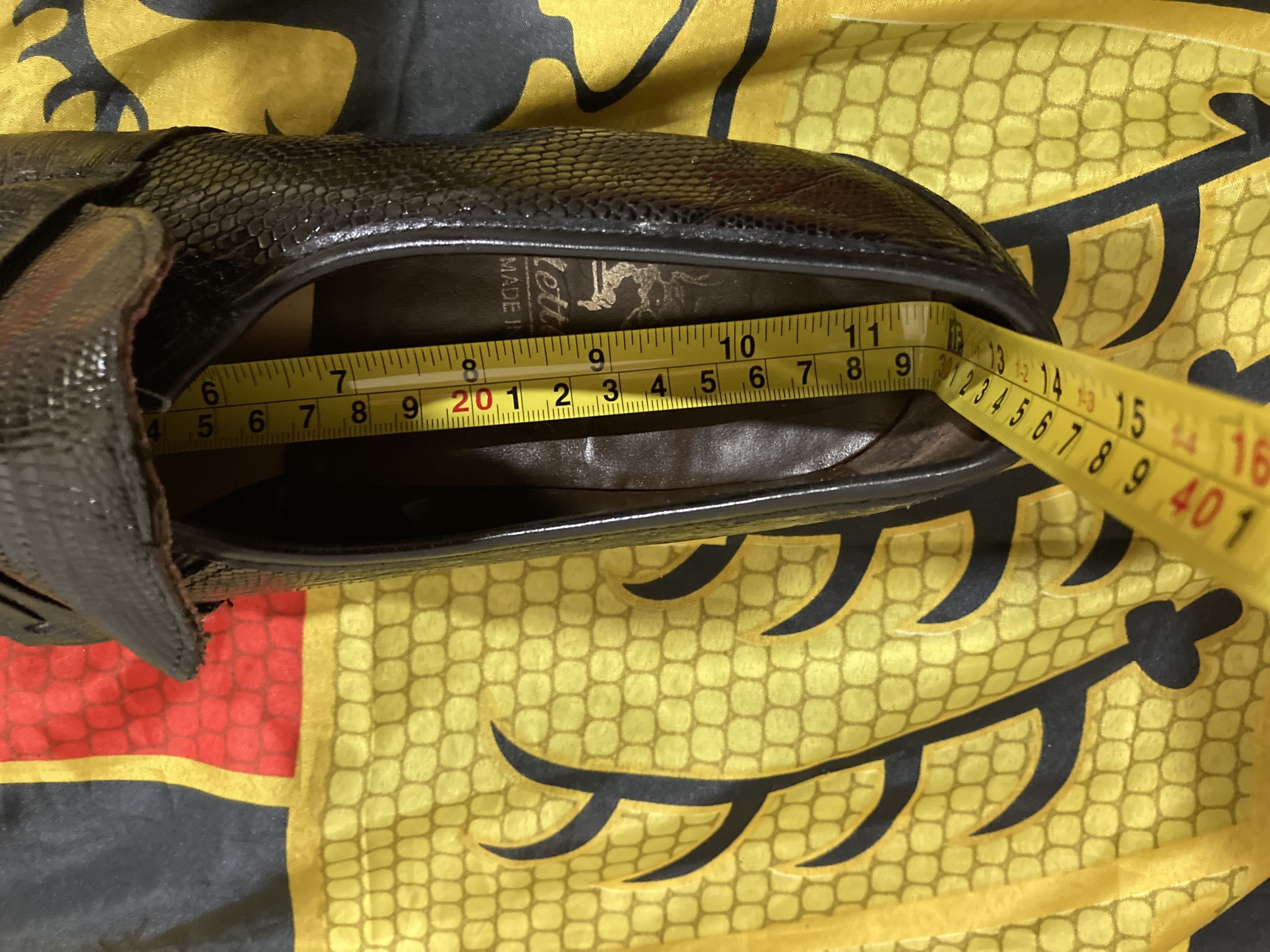 Nettleton VTG 70-80s Nettleton Tassel Loafer Lizard Skins Made In USA Size US 11 / EU 44 - 6 Thumbnail
