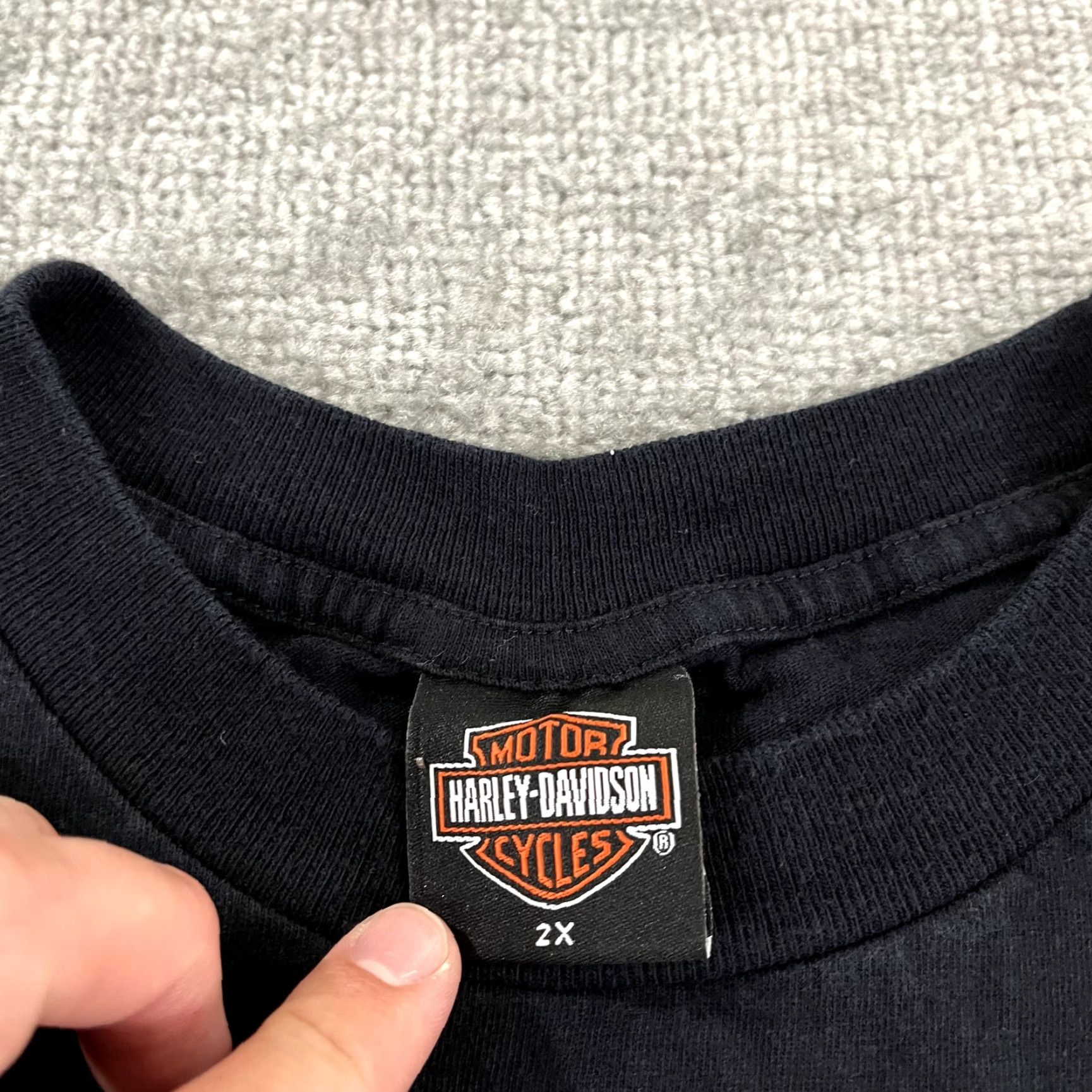 Harley Davidson VINTAGE Harley-Davidson Shirt Mens 2XL Black 2003 Biketoberfest New Smyrna Beach Florida Size US XXL / EU 58 / 5 - 6 Thumbnail