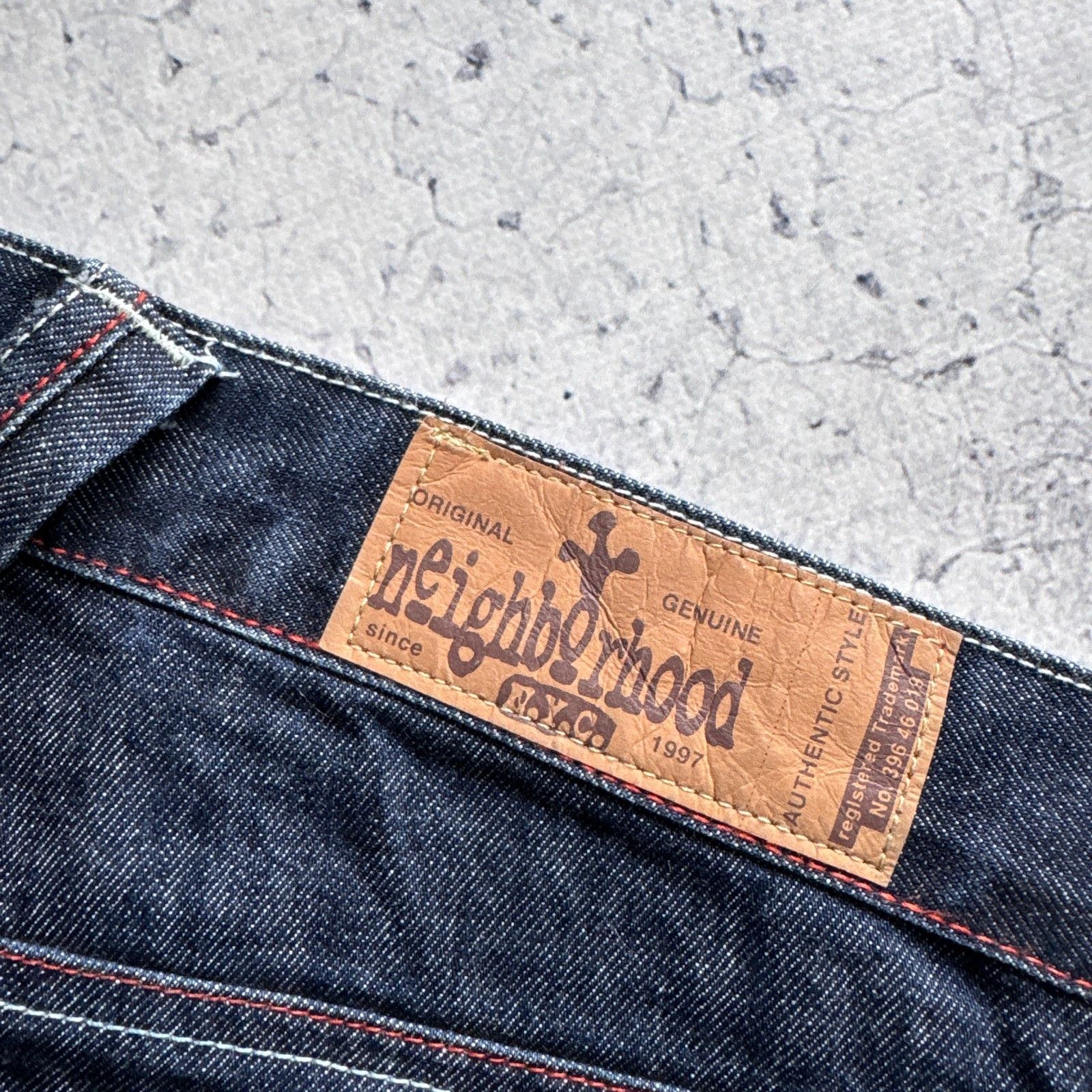 Neighborhood Neighborhood Selvedge Japan Denim Baggy Jeans Mens 34 Size Size US 34 / EU 50 - 16 Thumbnail