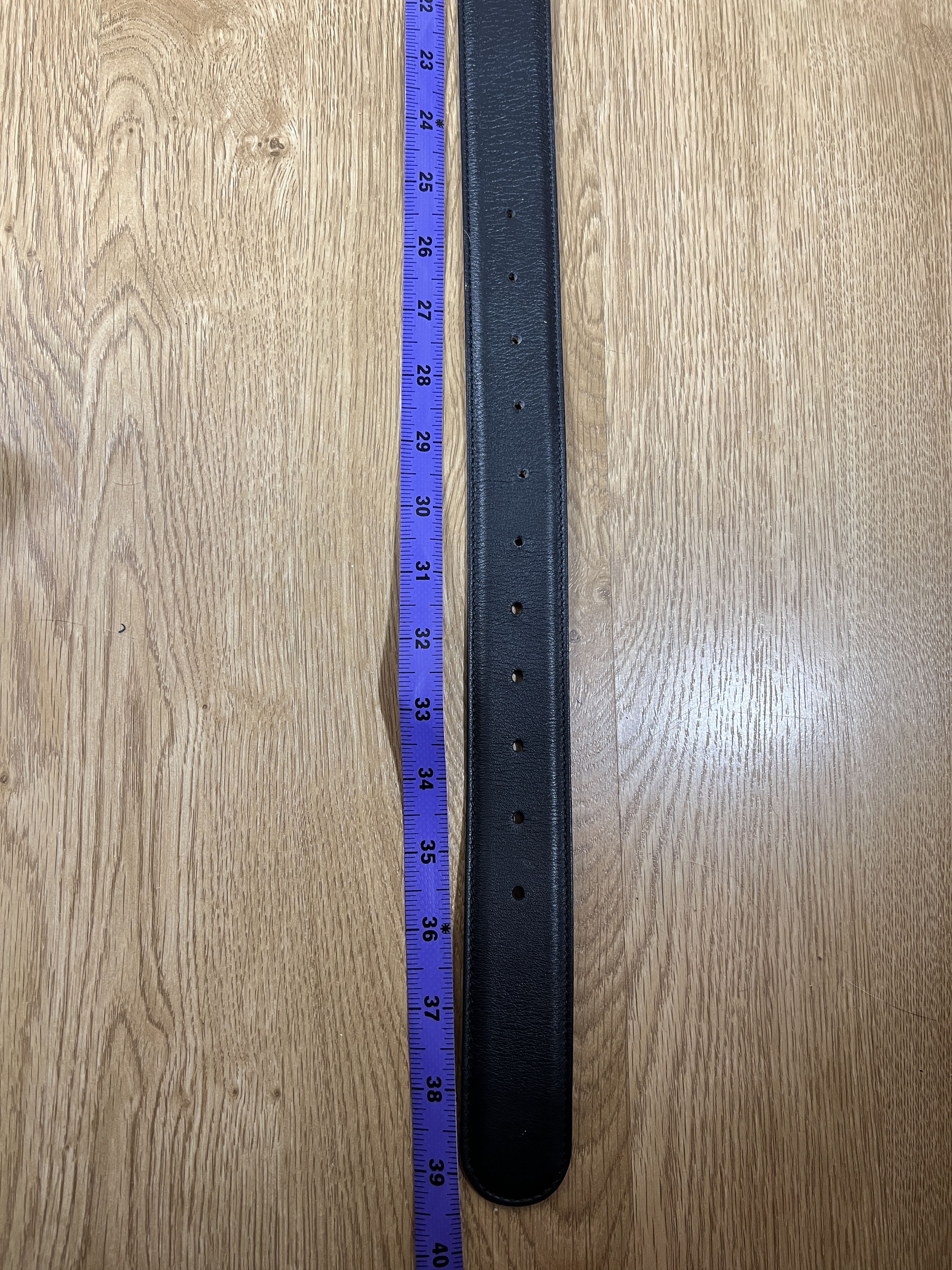 Gucci GUCCI GG LOGO LEATHER BELT Size ONE SIZE - 9 Thumbnail