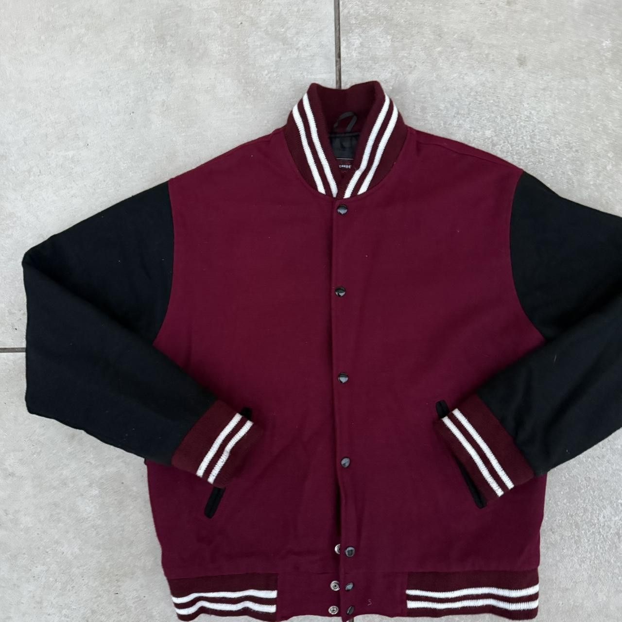 Vintage Varsity Vintage 90s Wool Jacket Retro Size US XL / EU 56 / 4 - 3 Thumbnail