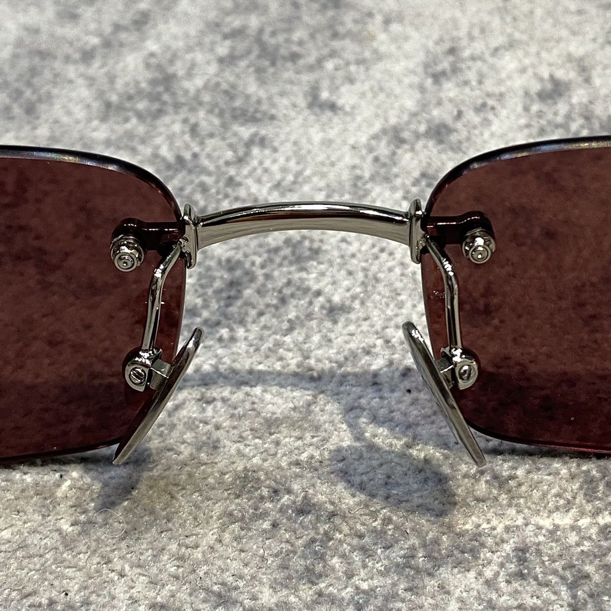 Gucci GUCCI GG1808S 004 SILVER RED Size ONE SIZE - 6 Thumbnail