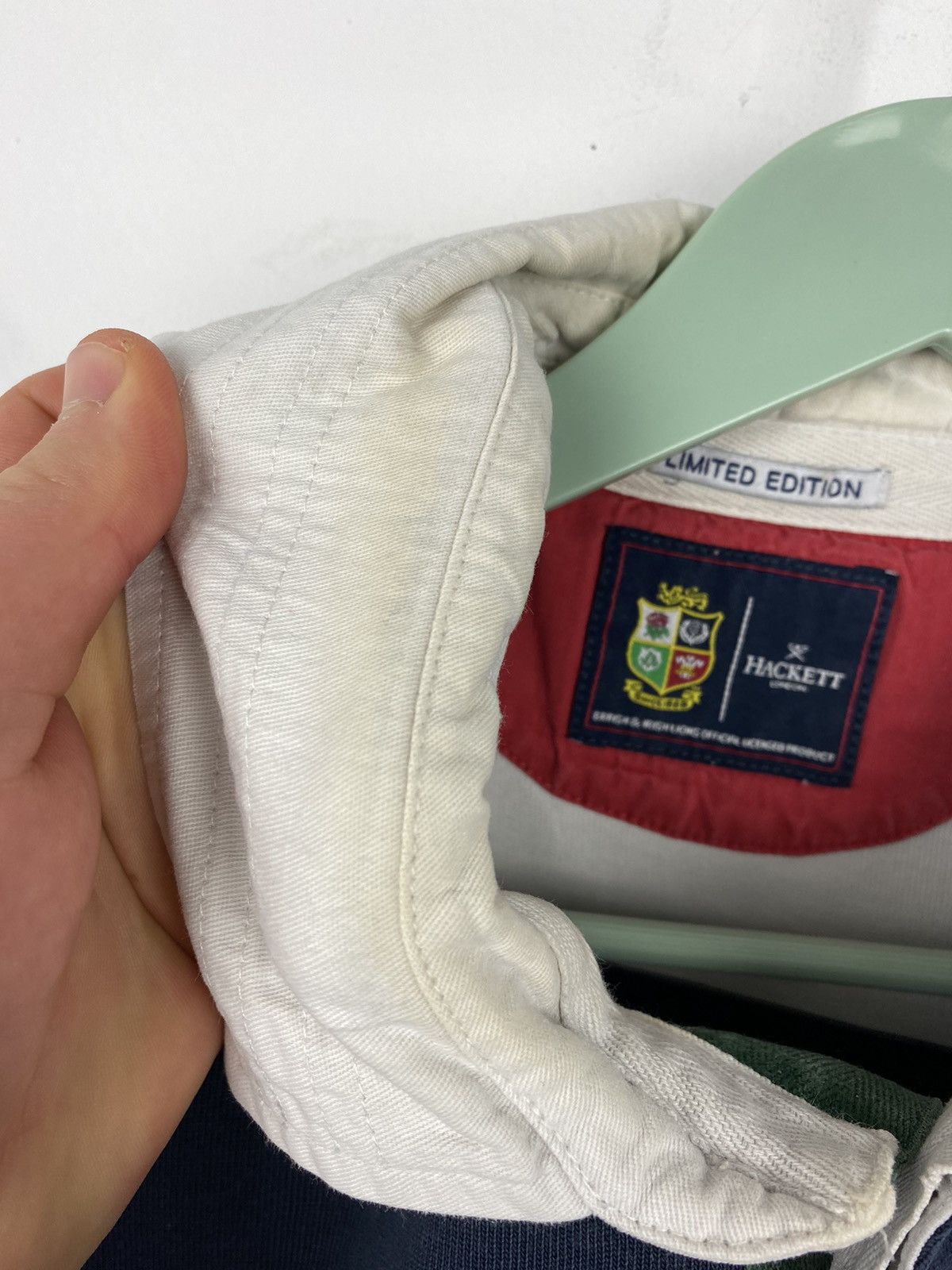 Hackett Hackett British Irish Lions Limited Rugby Shirt Jersey Y2K Size US L / EU 52-54 / 3 - 21 Thumbnail