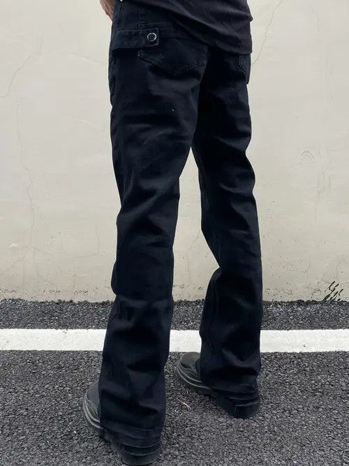 VIBE punk utility carpenter flared jeans Size US 30 / EU 46 - 3 Thumbnail