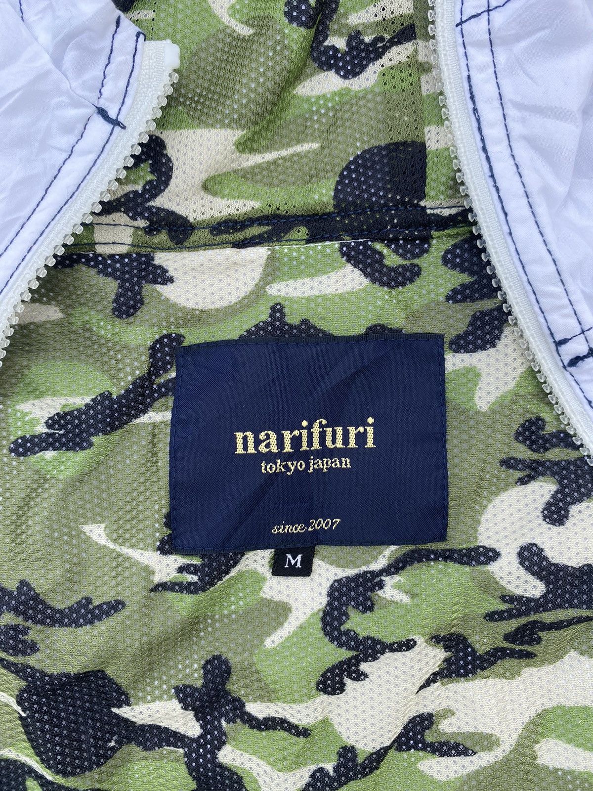 Japanese Brand × narifuri beautiful narifuri double sided zipper jacket Size US M / EU 48-50 / 2 - 11 Thumbnail