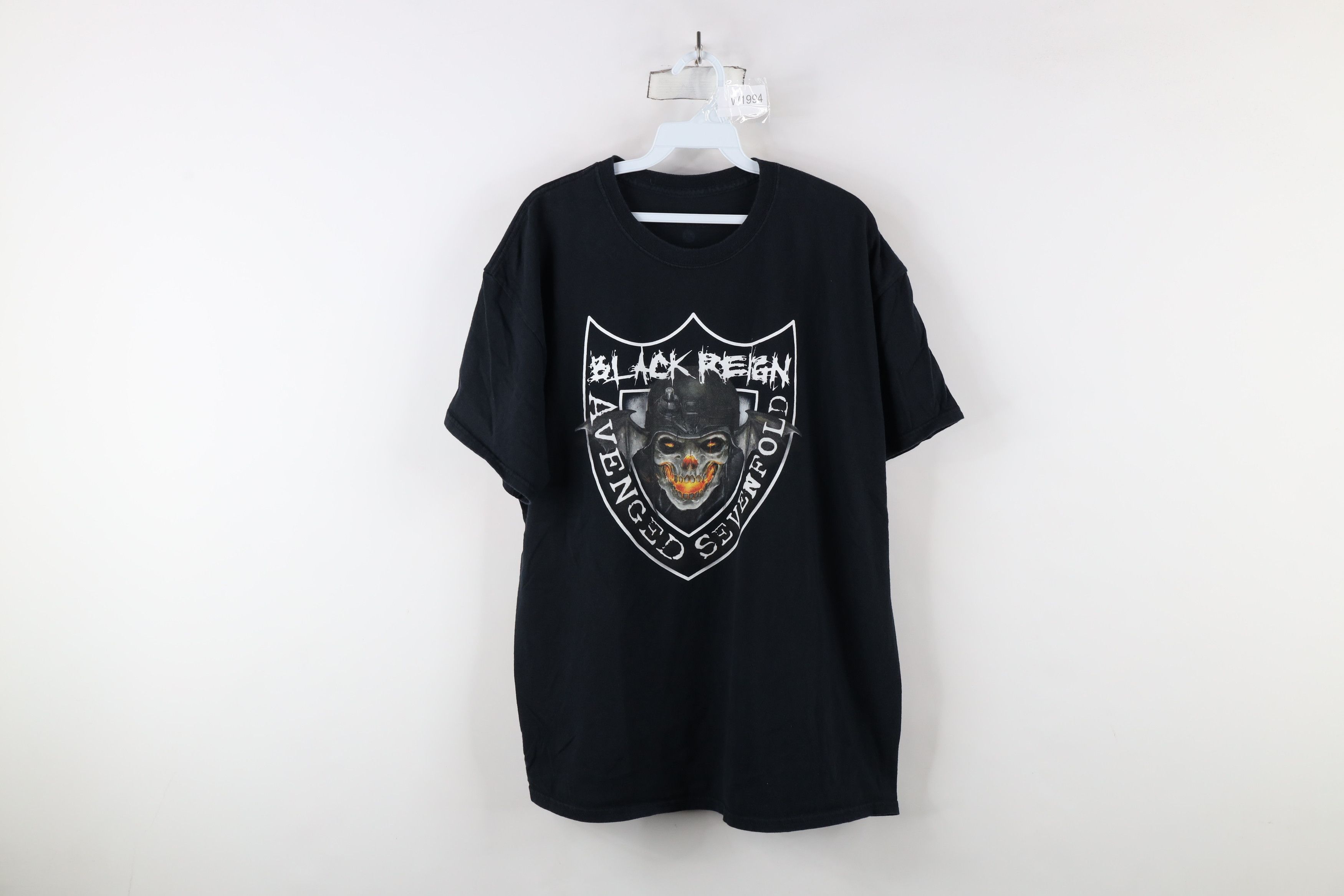 Vintage Retro Black Reign Avenged Sevenfold Band T-Shirt Black Size US XL / EU 56 / 4 - 1 Thumbnail