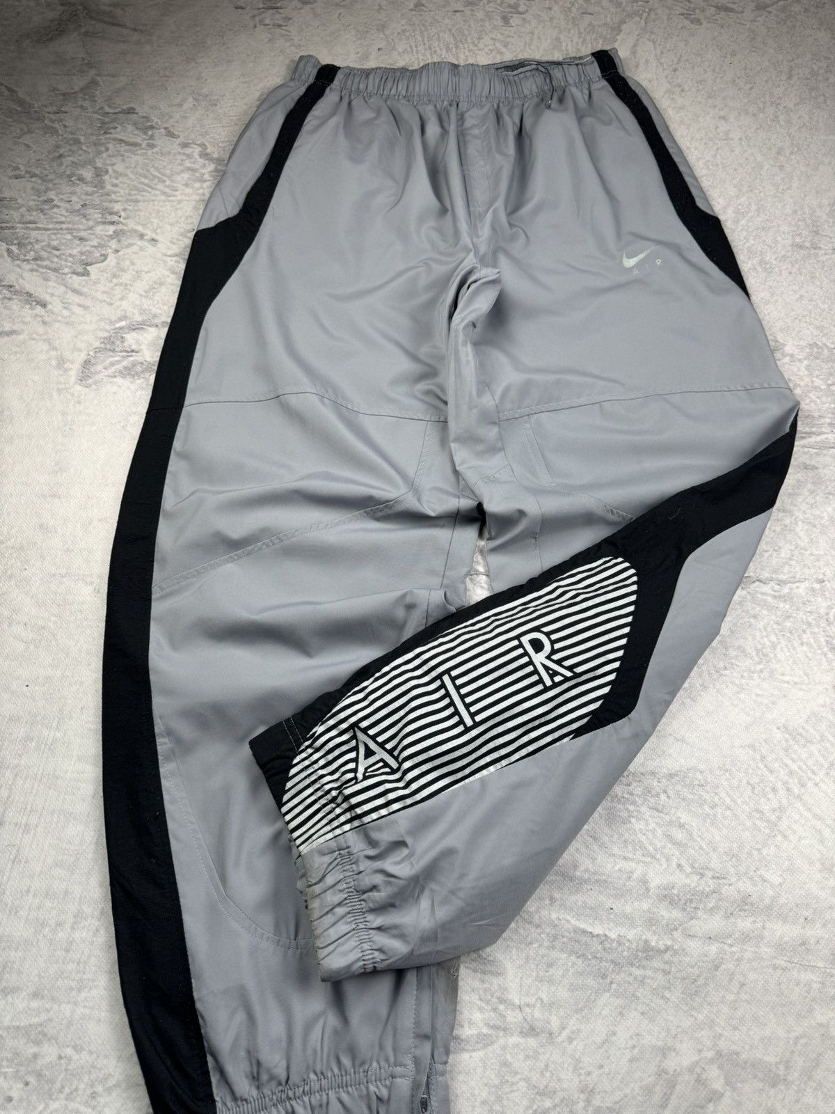Nike × Vintage NIKE AIR MAX VINTAGE BASIC LOGO OVERSIZE BAGGY PANTS Size US 34 / EU 50 - 3 Thumbnail