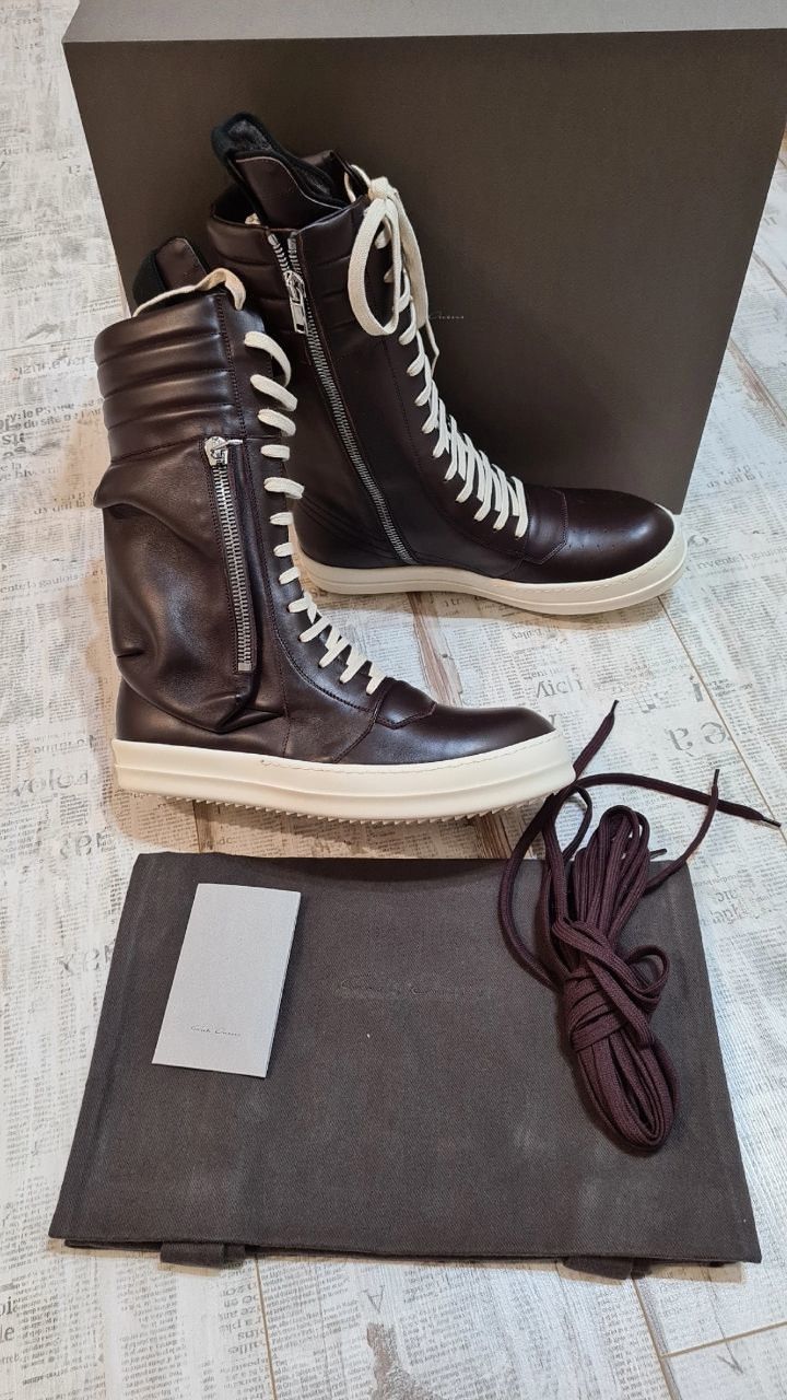 Rick Owens Rick Owens Cargobasket Sneakers Size US 11.5 / EU 44-45 - 4 Thumbnail