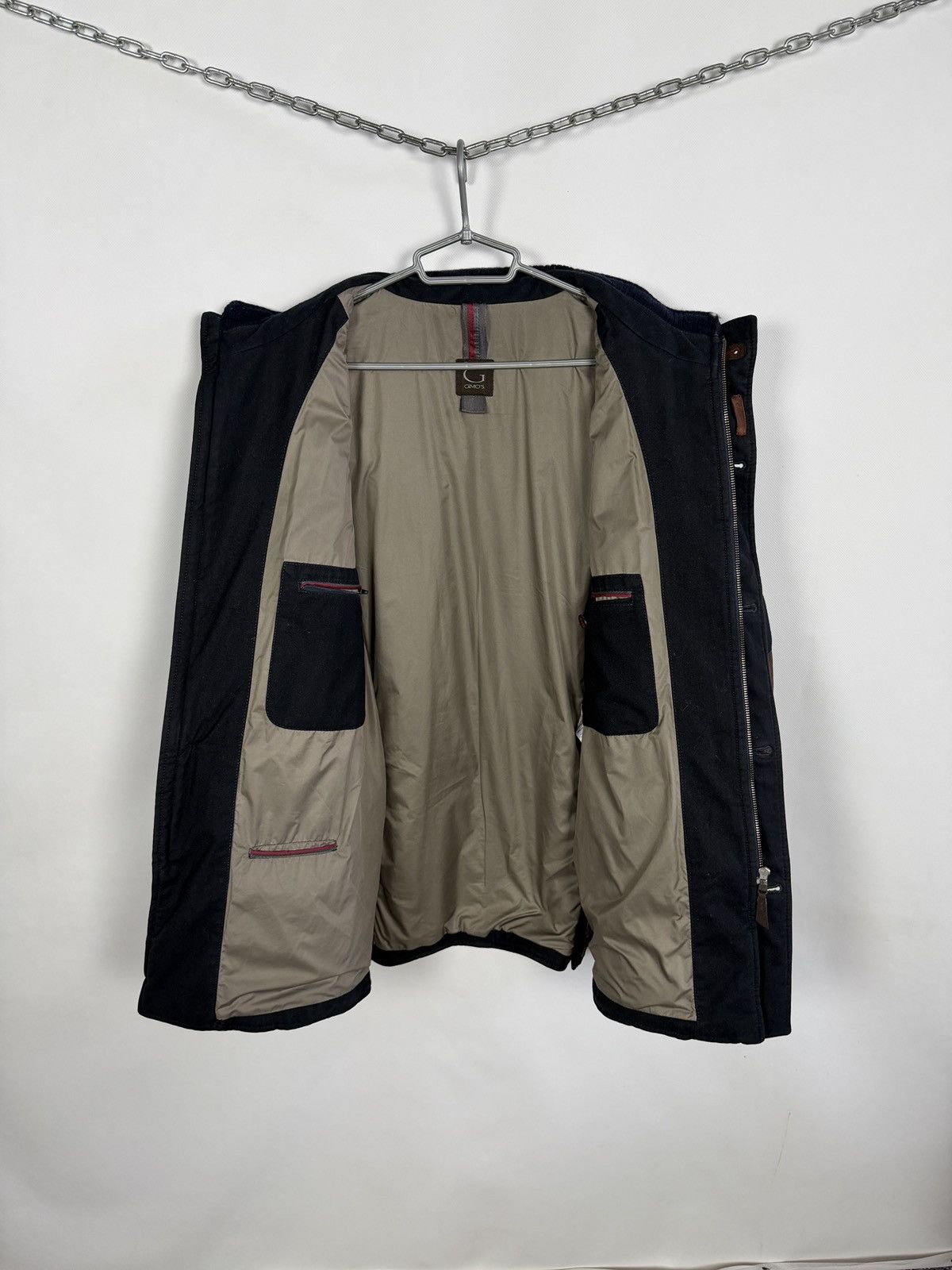 Gimo's Gimo’s Jacket Quilted Winter Coat Elbow Patch Italy Size 56 Size US XL / EU 56 / 4 - 8 Thumbnail