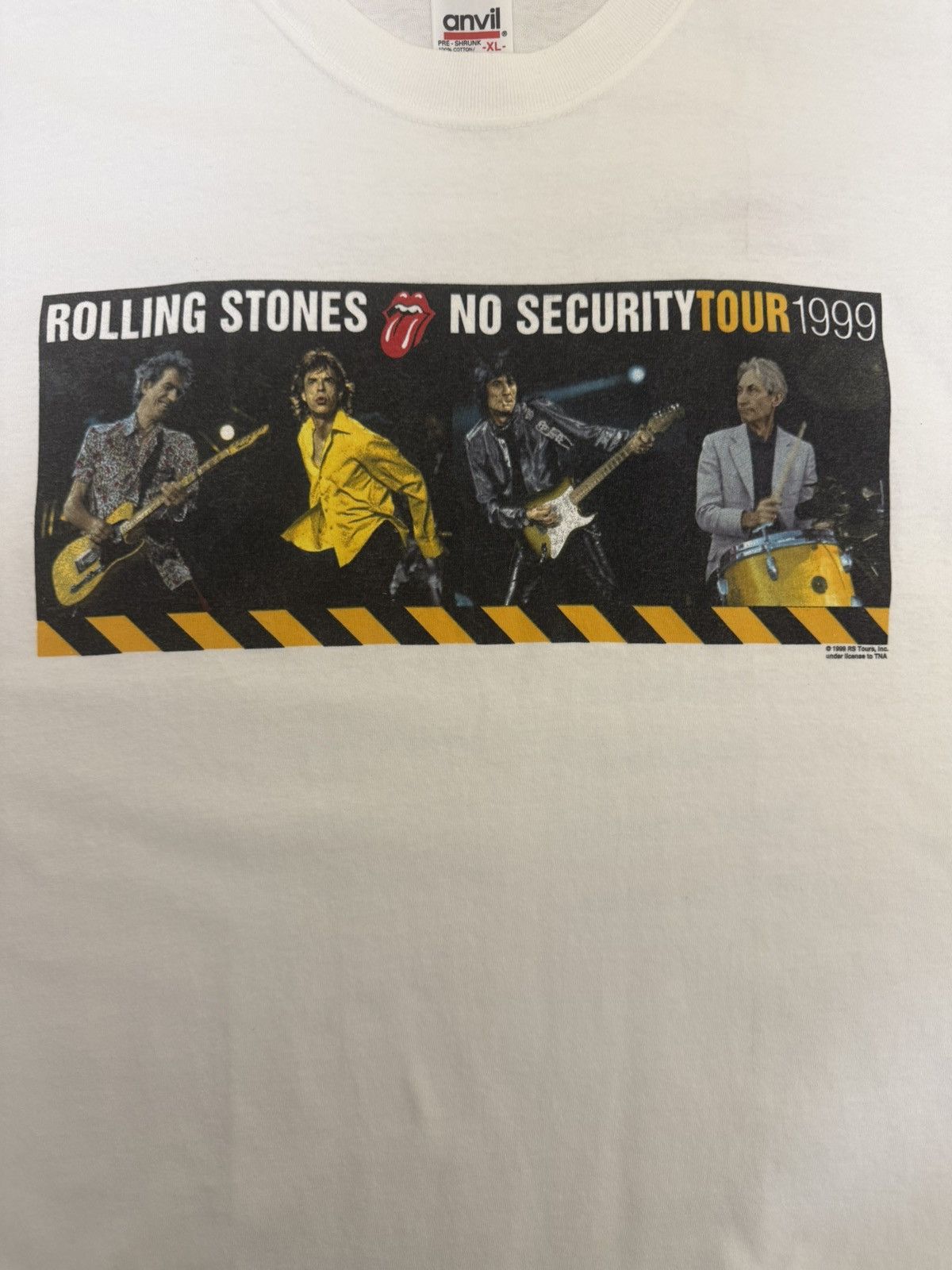 Band Tees 1999 TRS No Security Tour Anvil Tshirt Size US XL / EU 56 / 4 - 4 Thumbnail