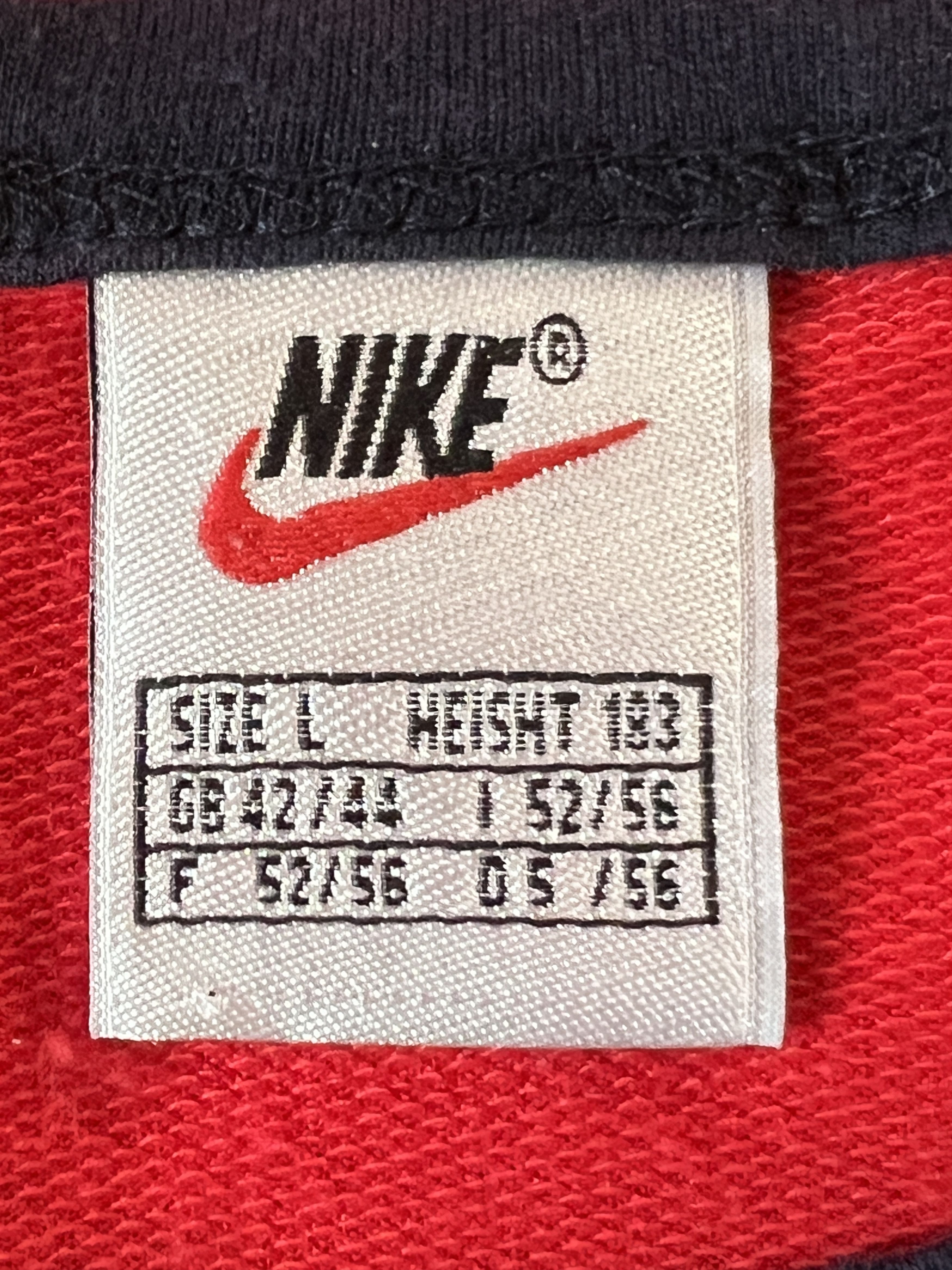 Nike × Vintage 90s Nike Vintage Men's T-Shirt - L Size US L / EU 52-54 / 3 - 5 Thumbnail