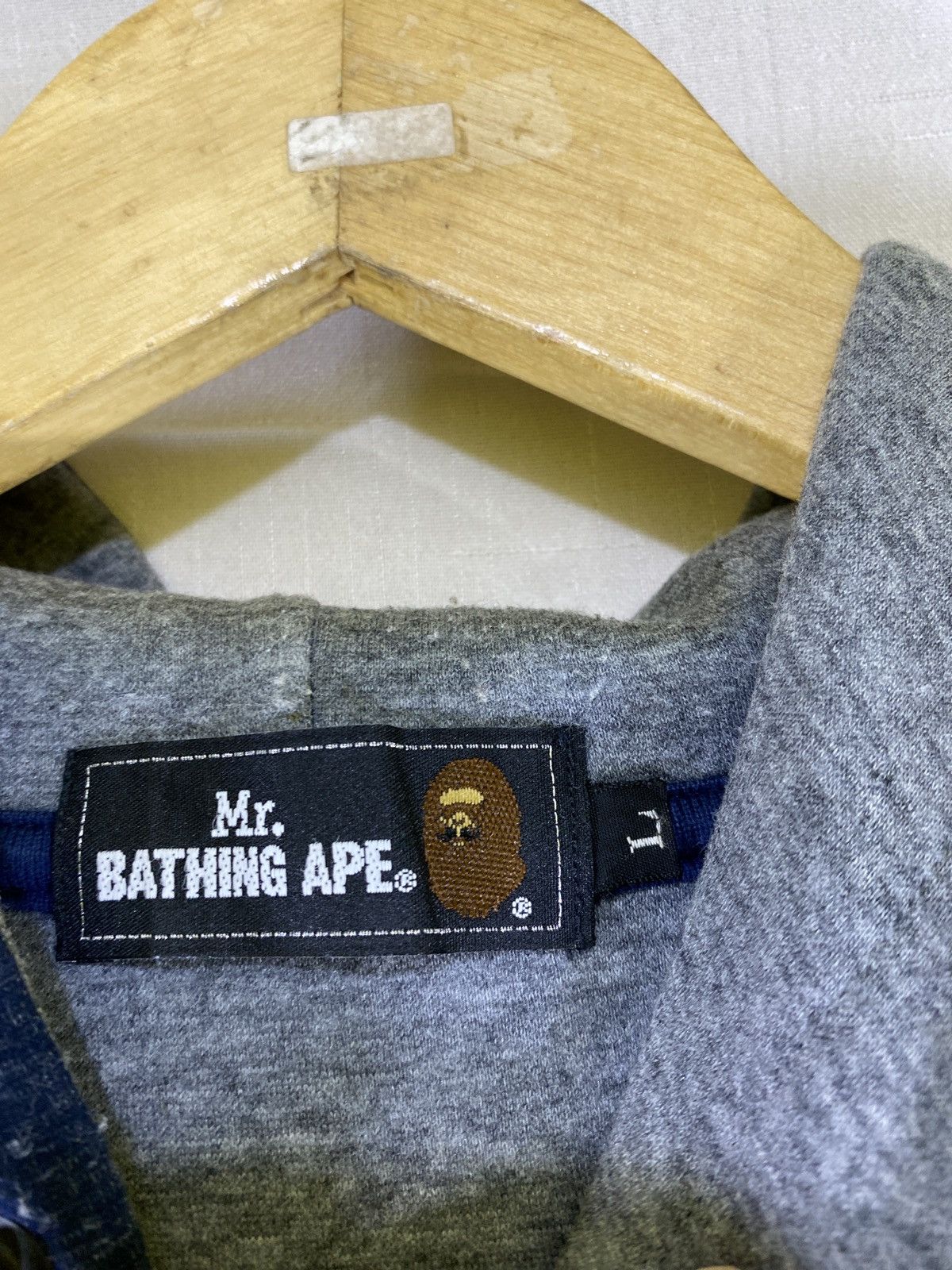 Bape mr bathing ape plain hoodie Size US M / EU 48-50 / 2 - 4 Thumbnail