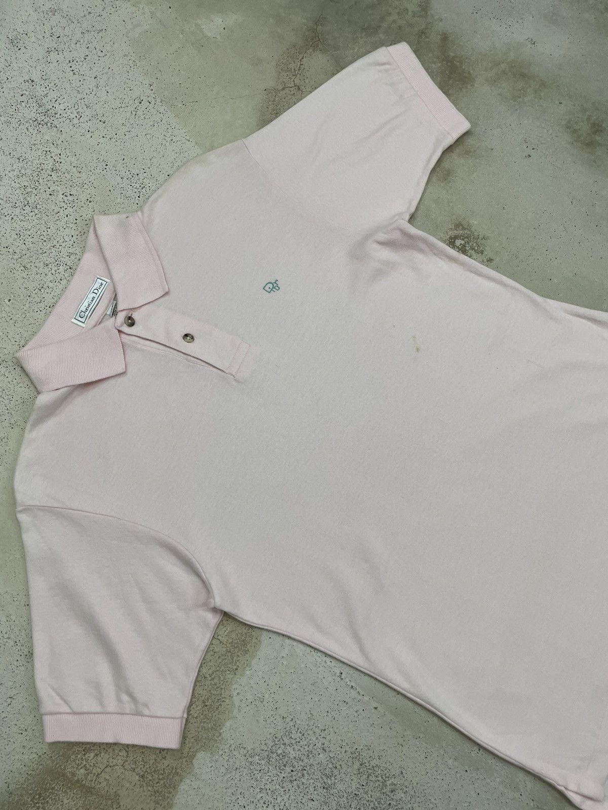 Christian Dior Monsieur Vintage Christian Dior Embroidered Soft Pink USA Made Size US S / EU 44-46 / 1 - 3 Thumbnail