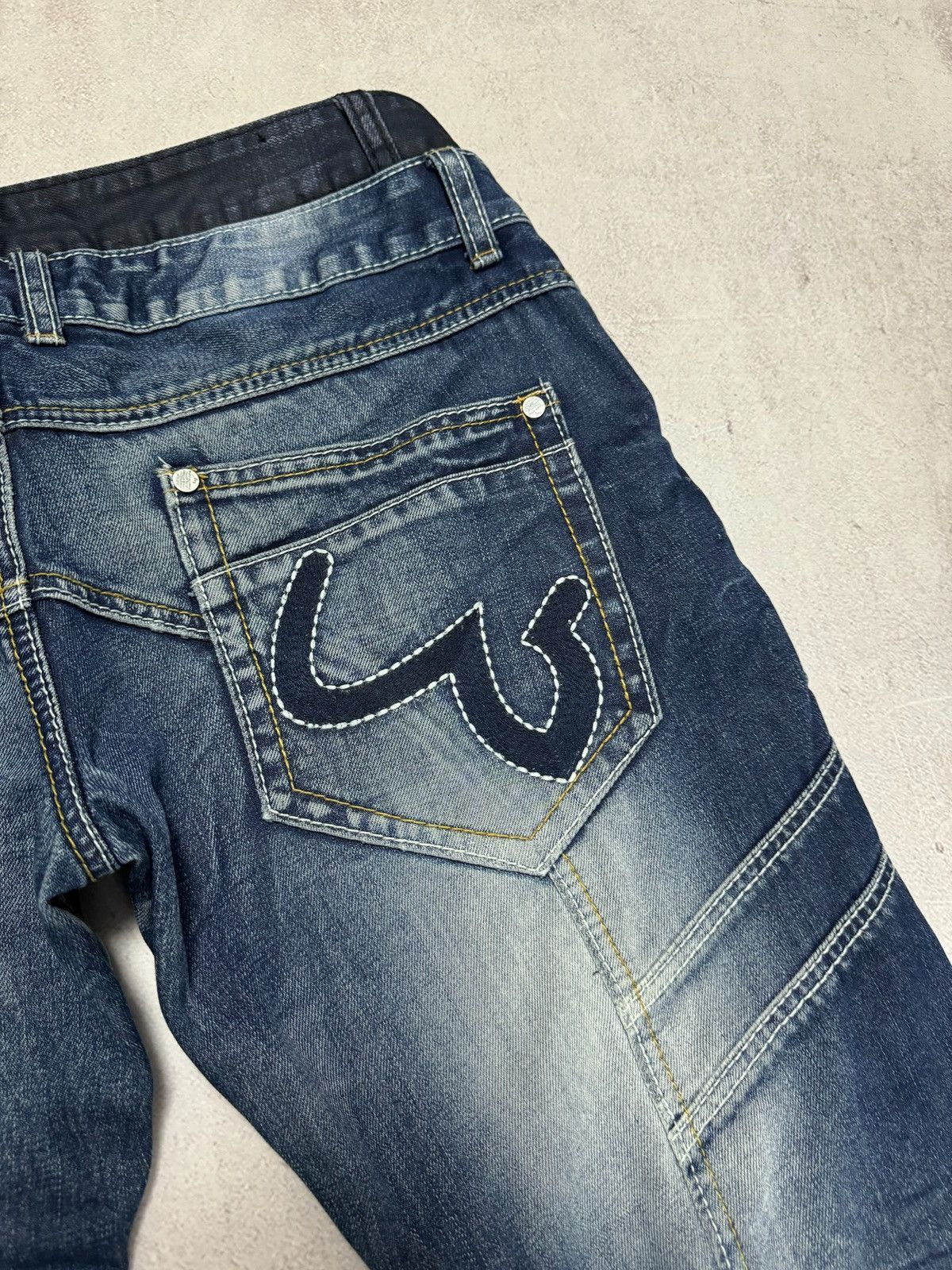 If Six Was Nine × Japanese Brand Vintage Okishama Samoki Jeans Japanese Denim Pants Opium Y2K Size US 32 / EU 48 - 11 Thumbnail