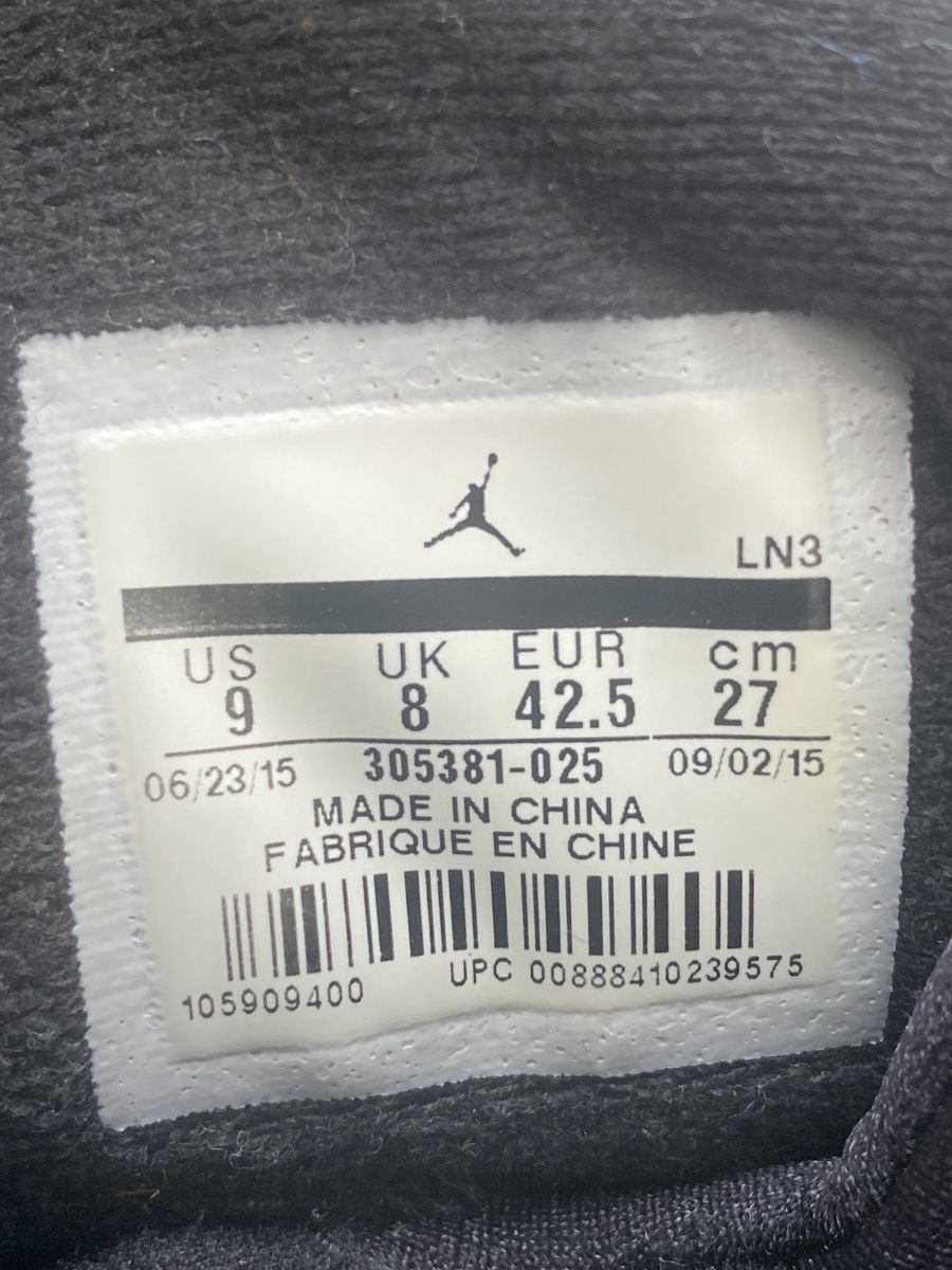 Jordan Brand × Nike Air Jordan 8 Retro (Aqua) Size US 9 / EU 42 - 9 Thumbnail
