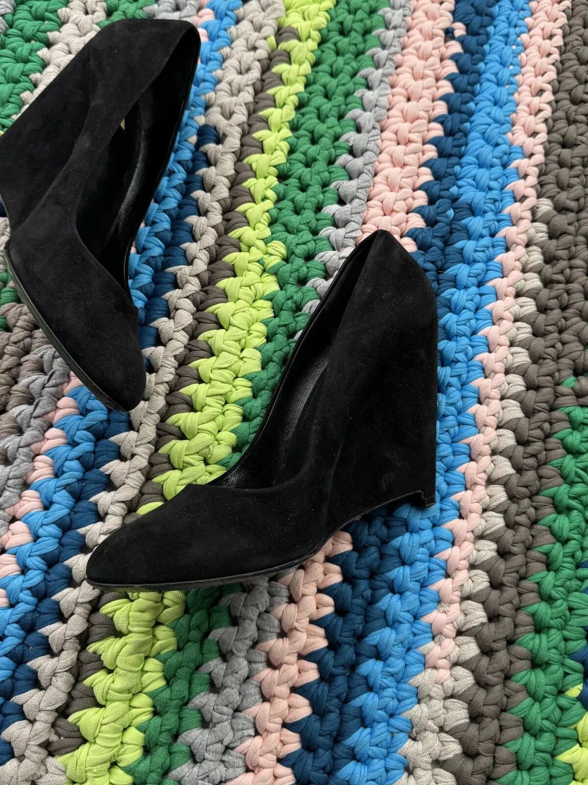 Miu Miu Miu Miu Vintage Suede Heels Size US 9 / IT 39 - 6 Thumbnail