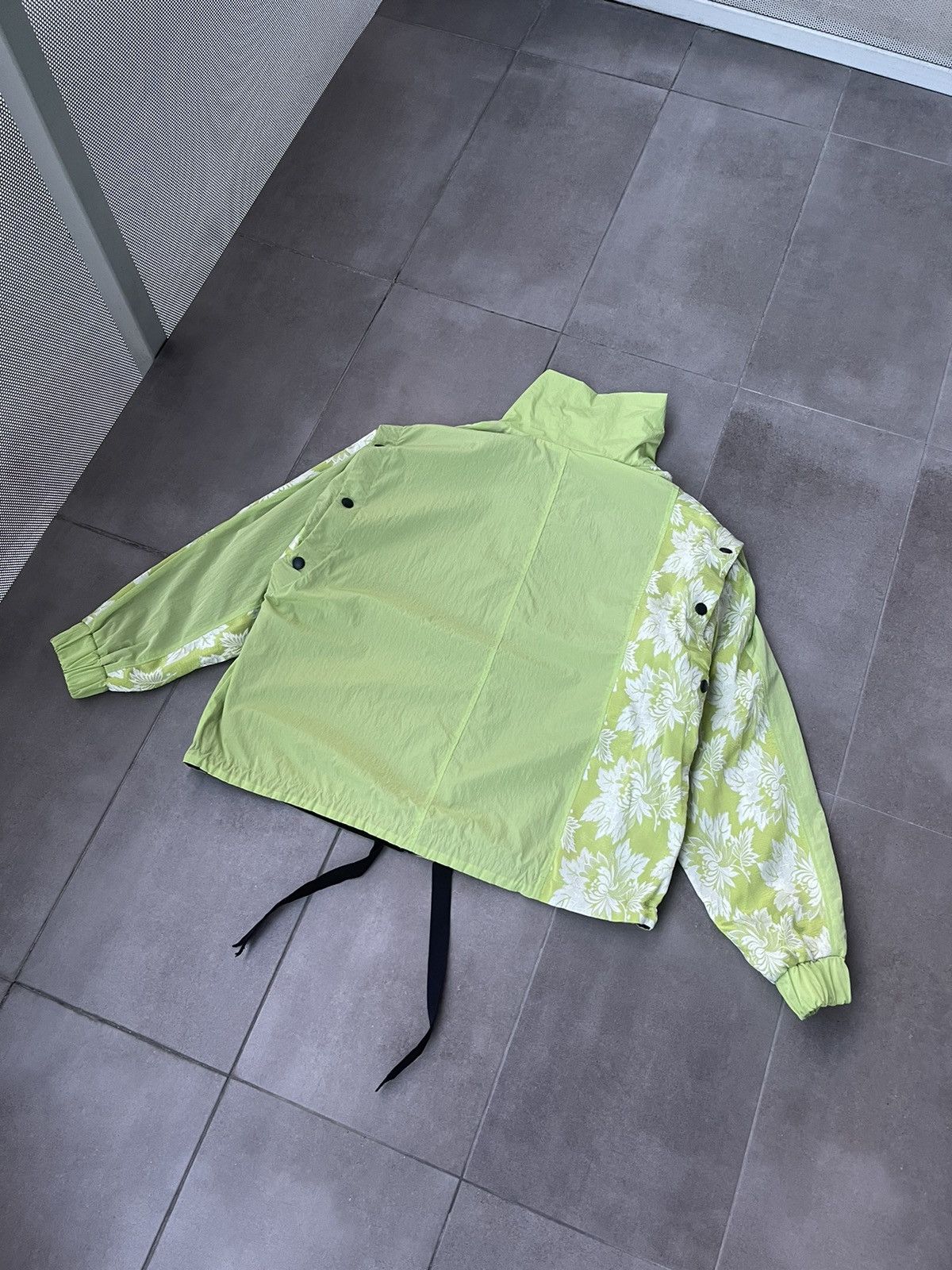 Japanese Brand !DS! AW22 Zsigmond Kassa Acid Green Jacket Coat Size US M / EU 48-50 / 2 - 16 Thumbnail