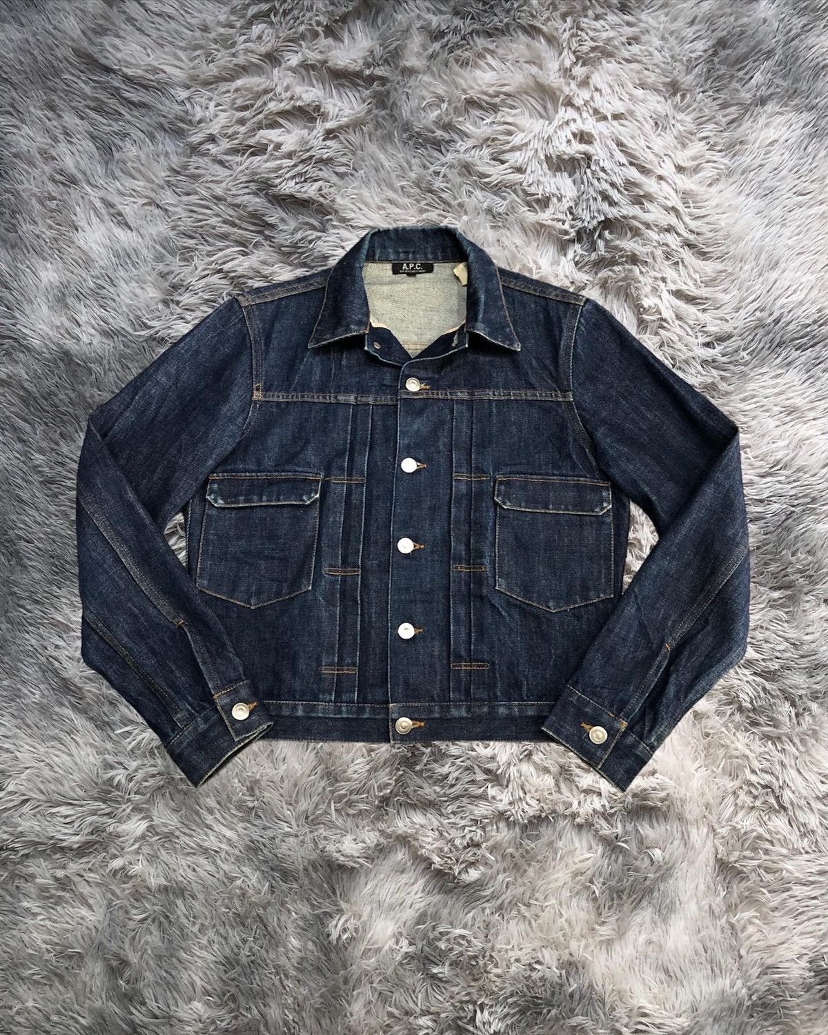 A.P.C. APC Denim Jacket Type 2 Grailed