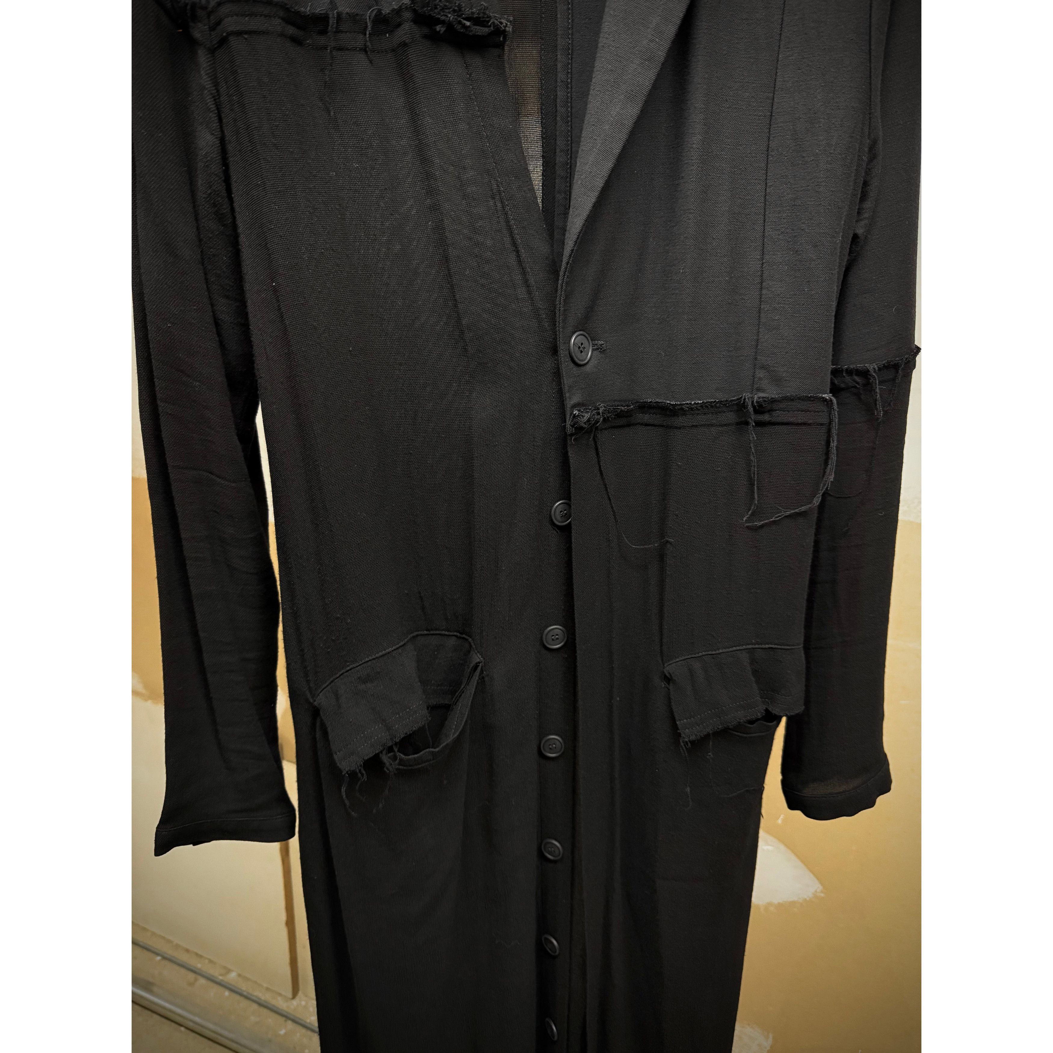 PAL OFFNER PAL OFFNER Frayed Edge Patchwork Light Coat Size US S / EU 44-46 / 1 - 3 Thumbnail