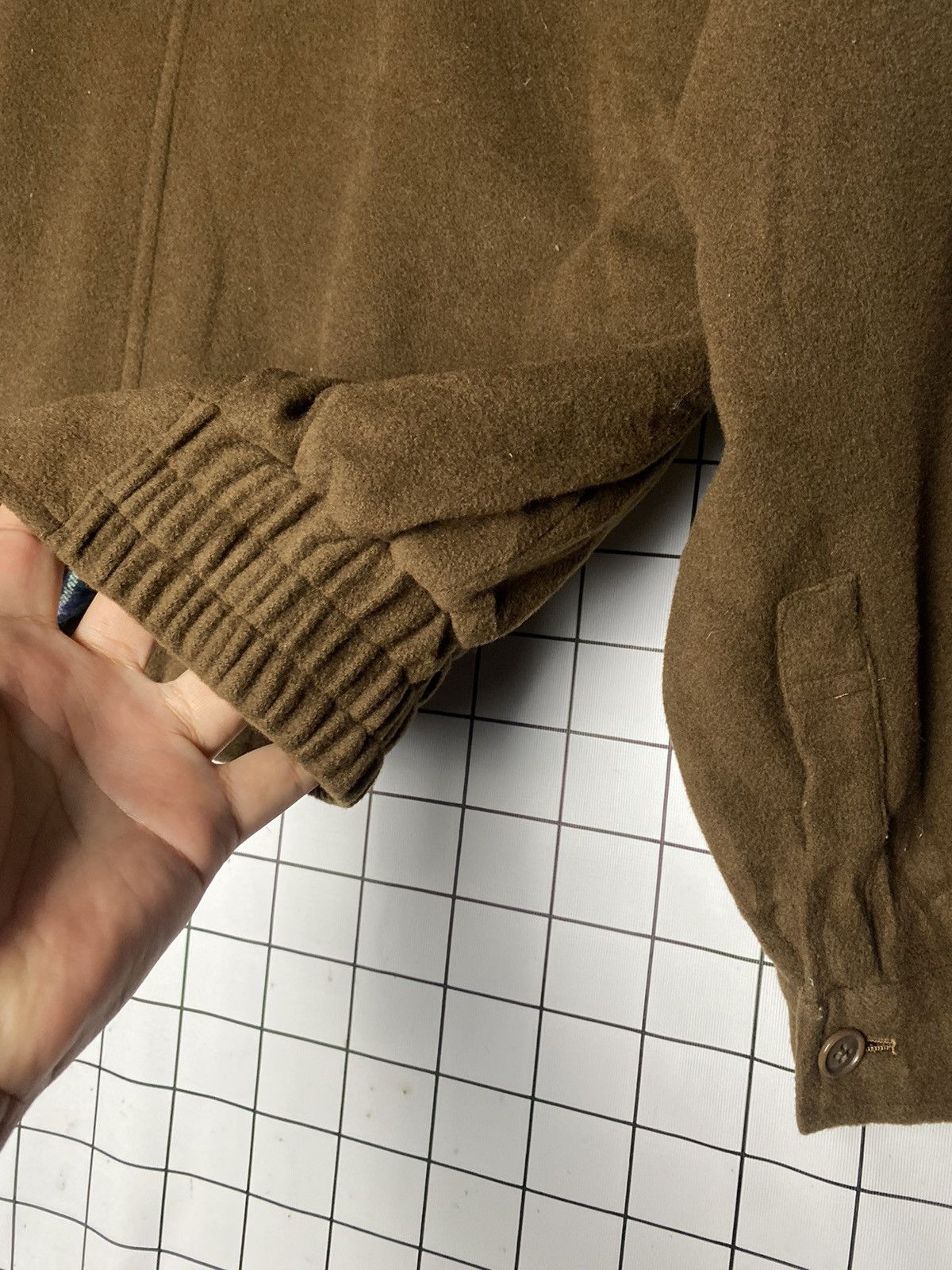 Christian Dior Monsieur Vintage 90s Brown Christian Dior Sport Wool Bomber Jacket Size US M / EU 48-50 / 2 - 7 Thumbnail