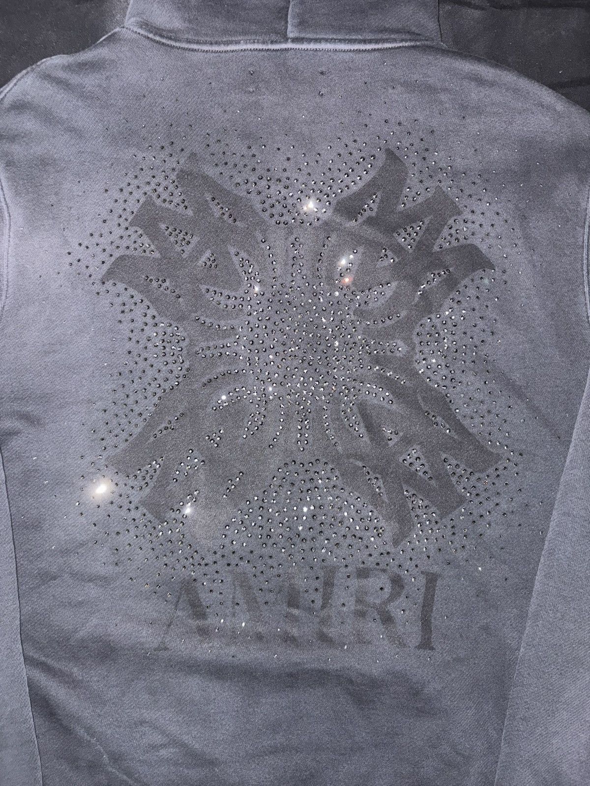 Amiri Amiri Crystals Oversized Zip-Up Hoodie - Size Small Size US S / EU 44-46 / 1 - 4 Thumbnail