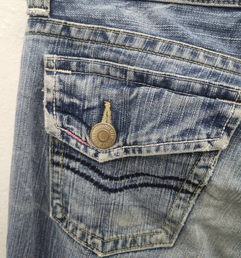 If Six Was Nine × Japanese Brand × Seven 7 💥BEST OFFER💥C SEVENTEEN BOOTCUT DISTRESSED DENIM Size 30" / US 8 / IT 44 - 5 Thumbnail
