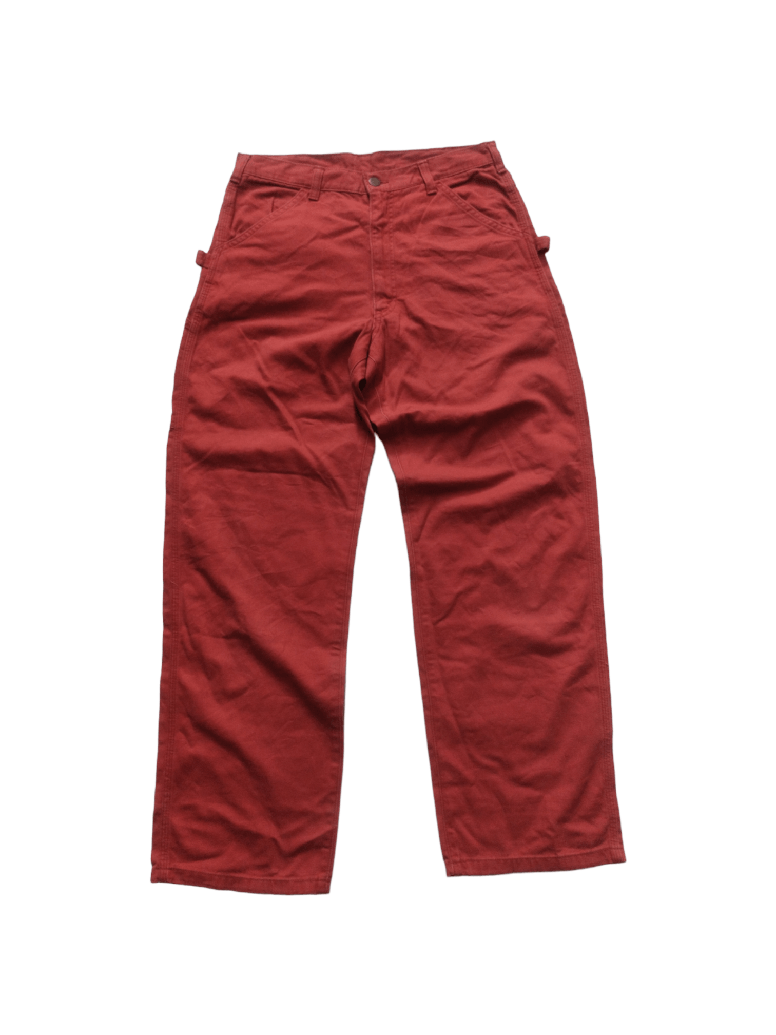 image of Hysteric Glamour x Vintage Bobson Vintage Carpenter Pants in Red, Men's (Size 30)