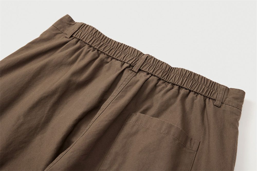 Japanese Brand Men's loose button straight loose wide leg trousers Size US 32 / EU 48 - 5 Thumbnail