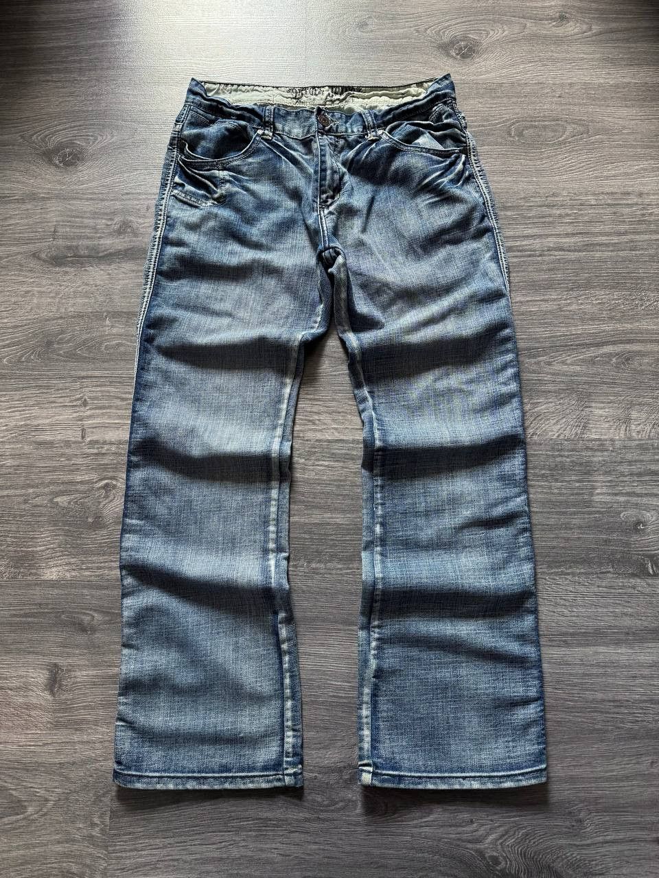 Japanese Brand vintage bootcut flared japanese style Y2K Size US 33 - 1 Thumbnail