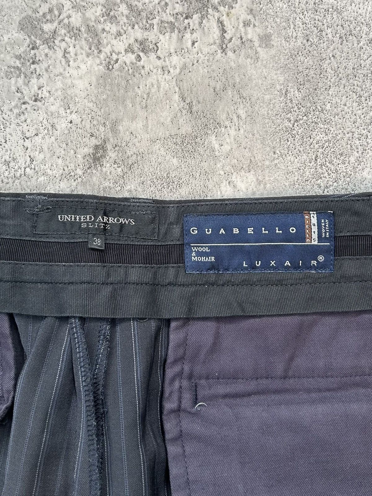 United Arrows United Arrows' Slitz Striped Trousers Size 27" / US 4 / IT 40 - 3 Thumbnail