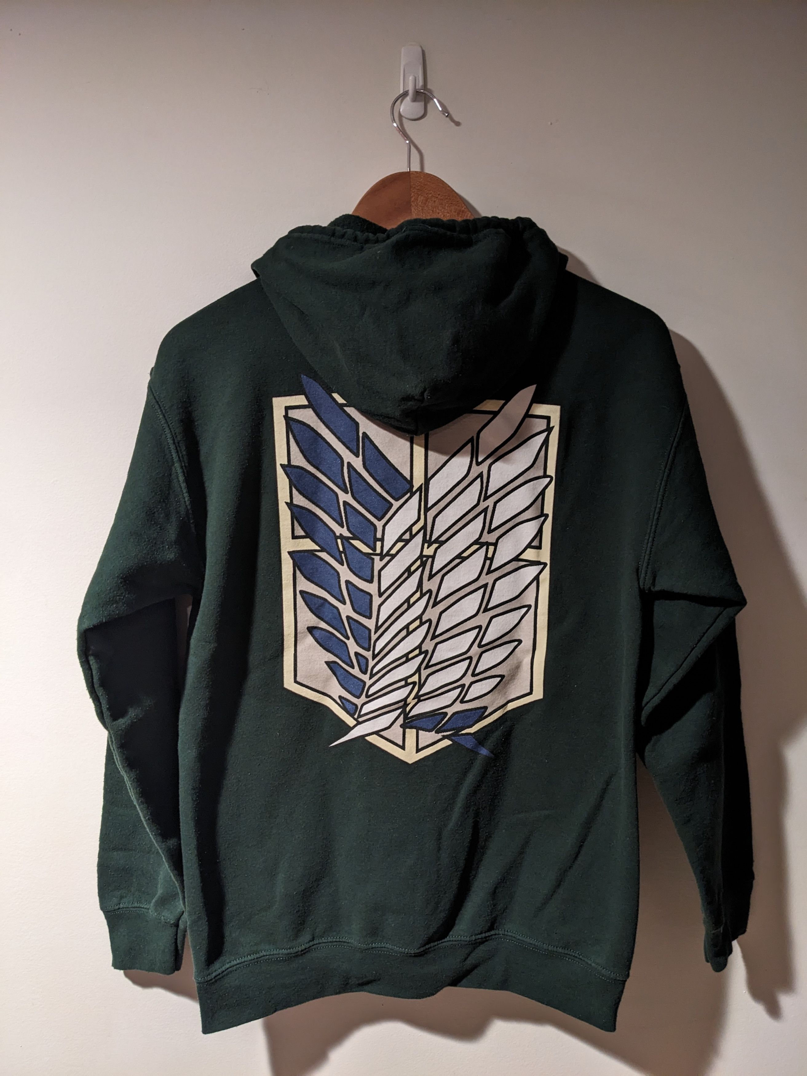 Cartoon Network × Designer Attack on Titan Survey Corps Season 3 Small Full Zip Hoodie Size US S / EU 44-46 / 1 - 1 Thumbnail