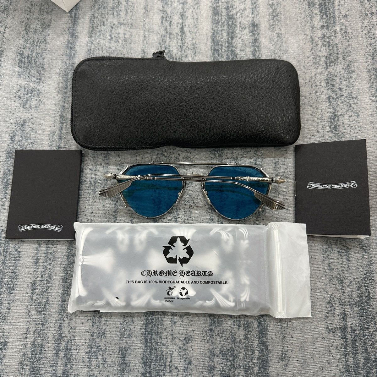 Chrome Hearts CHROME HEARTS FREE RIDE SUNGLASSES Size ONE SIZE - 4 Thumbnail