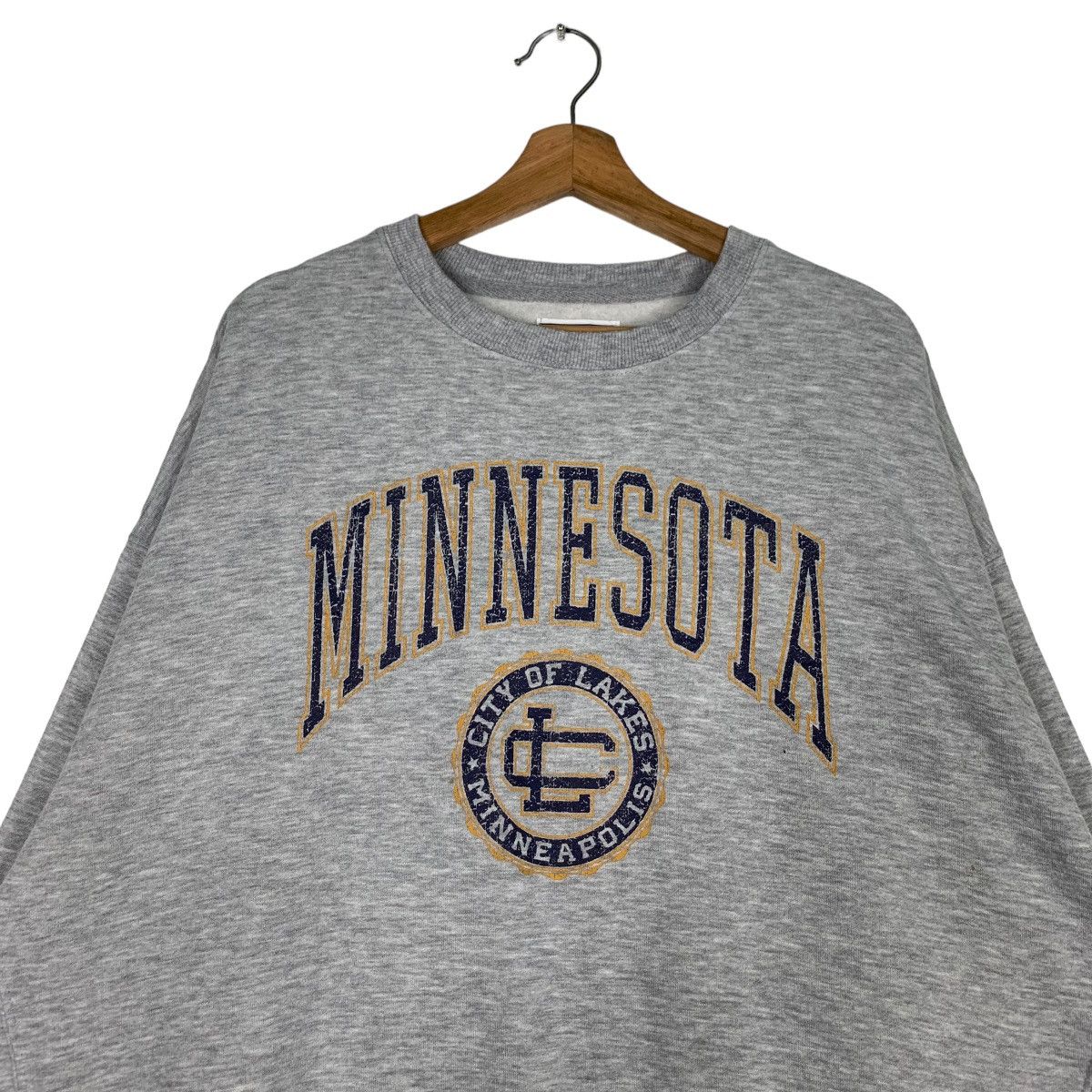 Japanese Brand MINNESOTA Minneapolis City of Lake Sweatshirt #0666-C31 Size US L / EU 52-54 / 3 - 2 Thumbnail