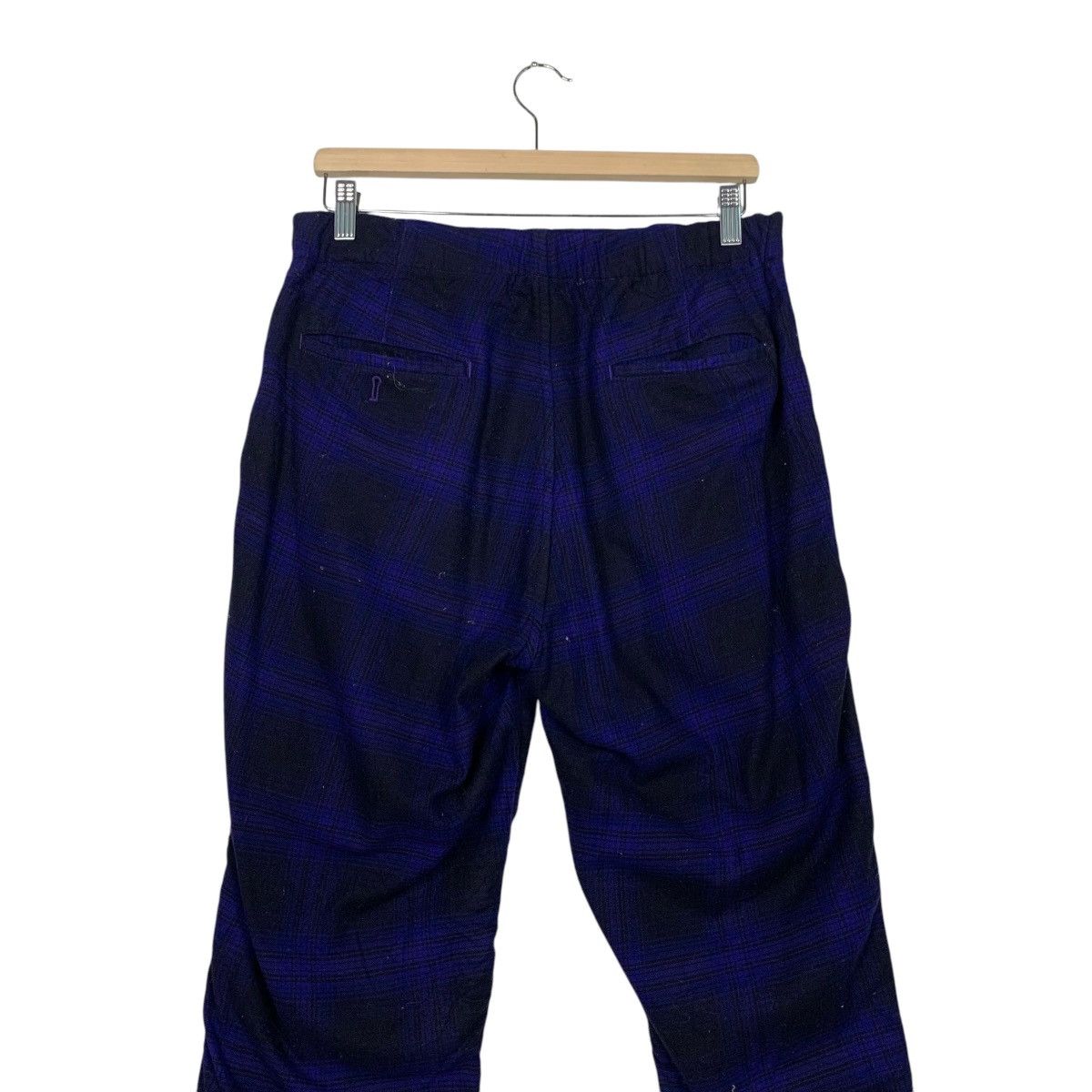 Beams Plus BEAMS Checked Tartan Wool Casual Pant / Trousers #2593-C117 Size US 30 / EU 46 - 9 Thumbnail