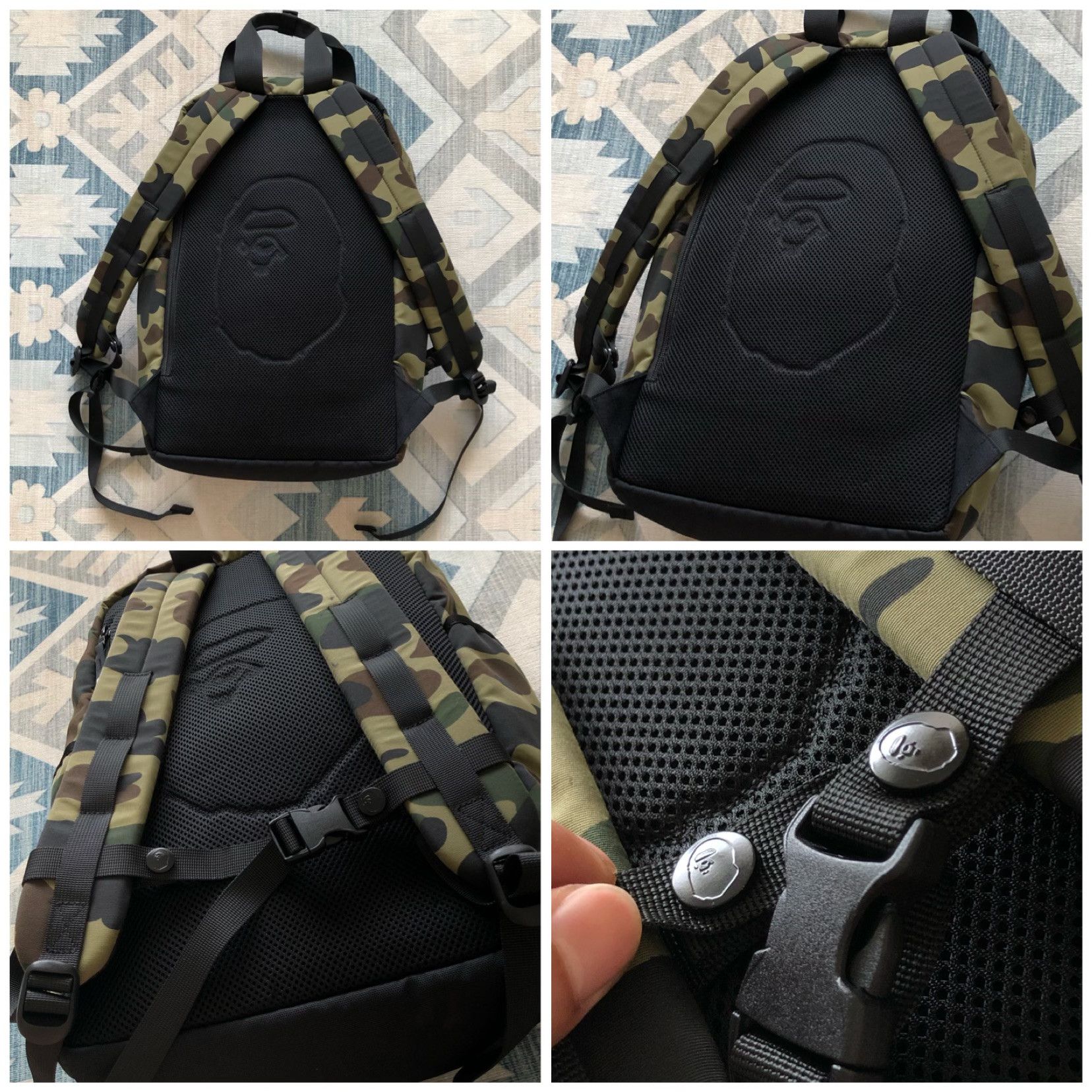 Bape 1ST CAMO BACKPACK Size ONE SIZE - 20 Thumbnail