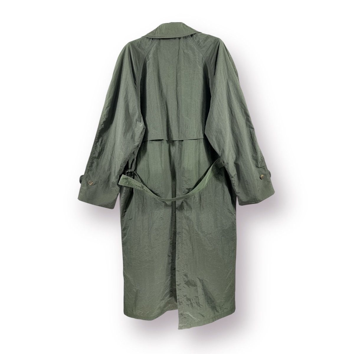 Brooks Brothers 🔥 90's Brooks Brothers Thom Browne Nylon trench Coat Size US L / EU 52-54 / 3 - 9 Thumbnail