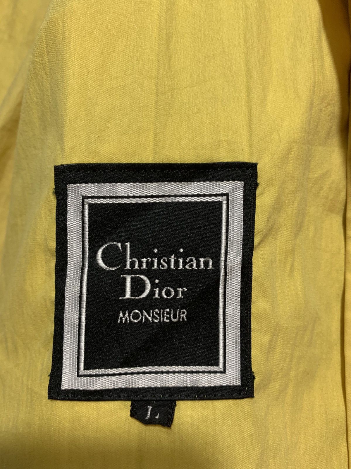 Christian Dior Monsieur × Dior 🔥VTG C.DIOR YELLOW PARKA JACKETS Size US L / EU 52-54 / 3 - 8 Thumbnail