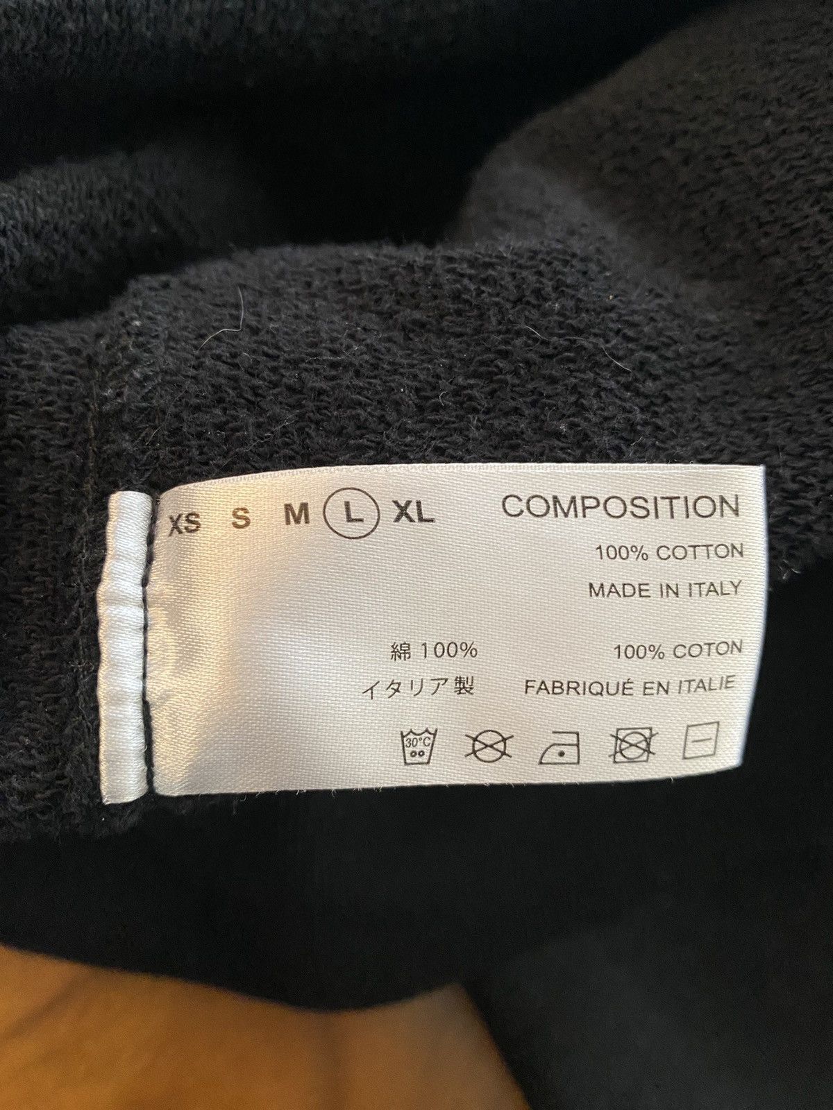 Kiko Kostadinov Kiko Kostadinov Black "Midnight Stripes" Hoodie Size US L / EU 52-54 / 3 - 6 Thumbnail