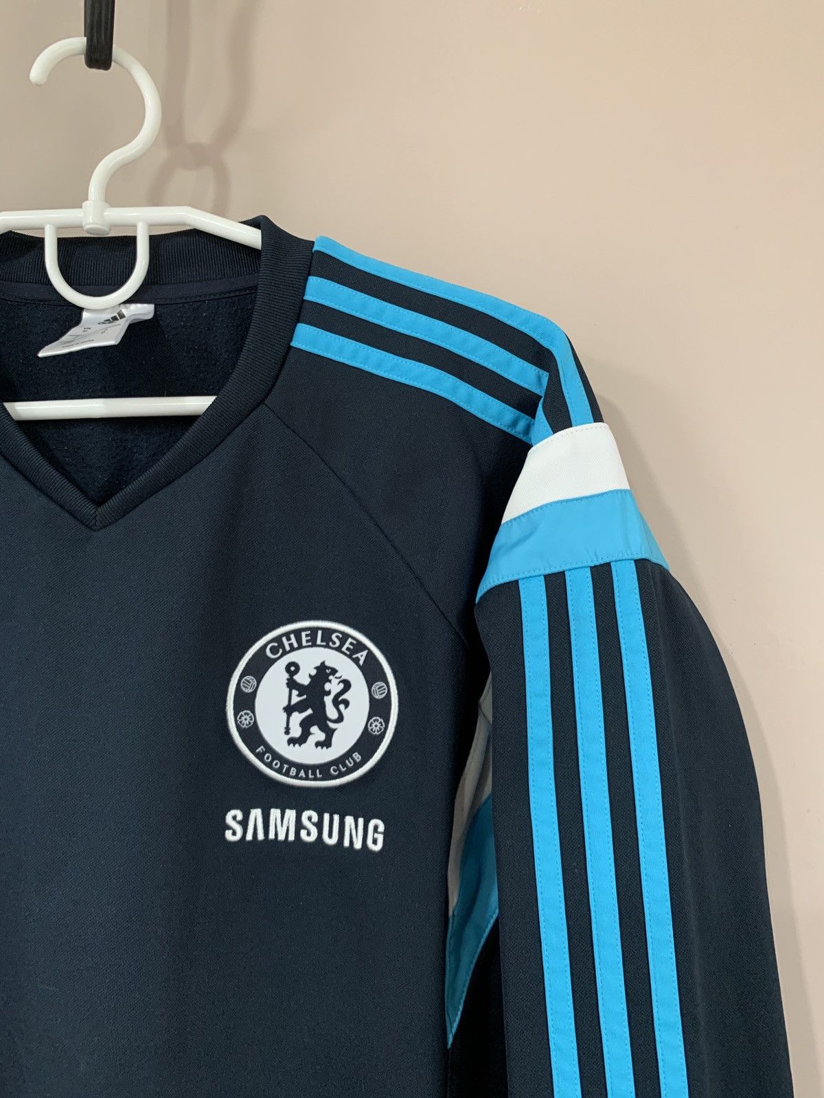 Adidas × Chelsea Soccer Chelsea London 2014 Football Sweatshirt Adidas Soccer Size M Size US M / EU 48-50 / 2 - 4 Thumbnail