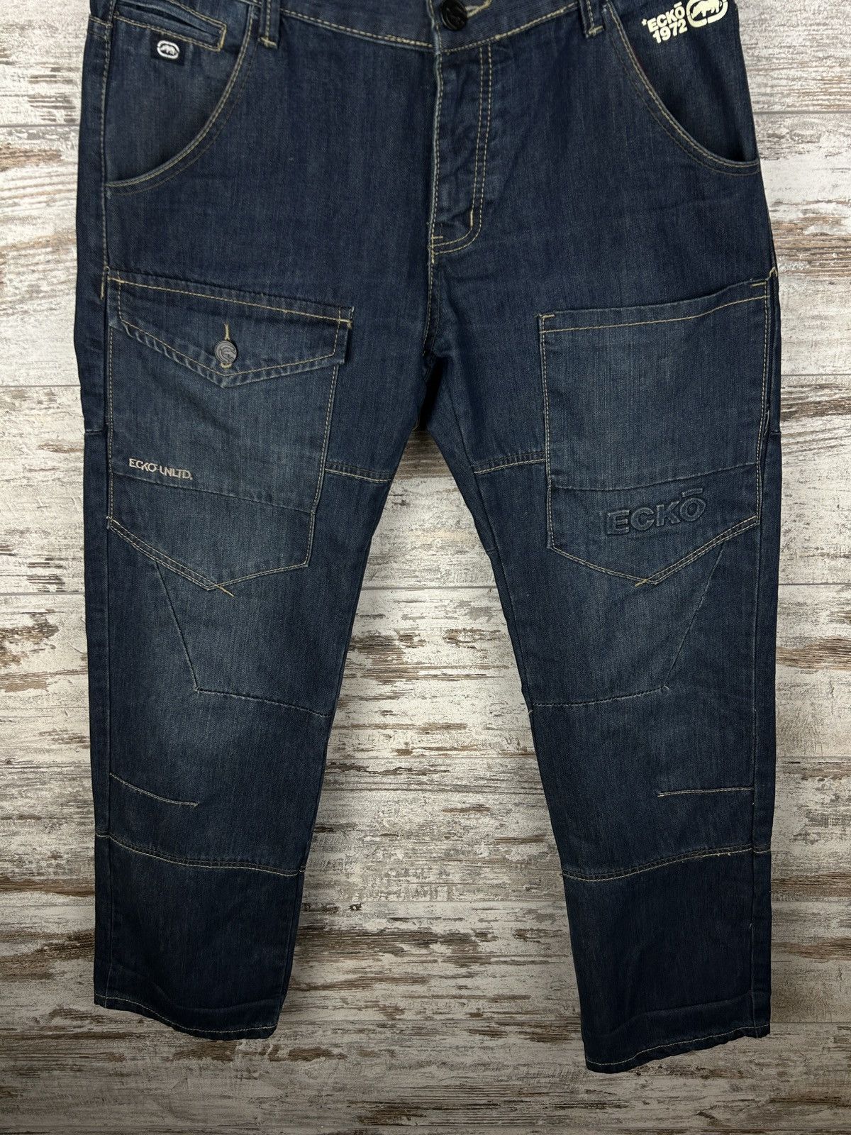Ecko Unltd. × Vintage Mens Vintage Ecko Unltd. jeans y2k rare denim pants rap 90s Size US 32 / EU 48 - 4 Thumbnail