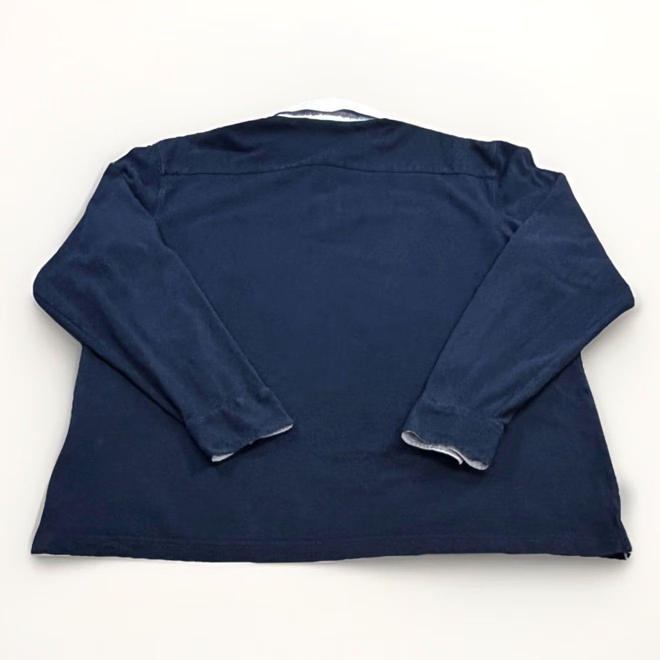 Gant VINTAGE GANT Long Sleeve Polo Shirt 2XL Mens Navy Striped Collar SS/SHM? (Note: Please provide final) Size US XXL / EU 58 / 5 - 2 Thumbnail