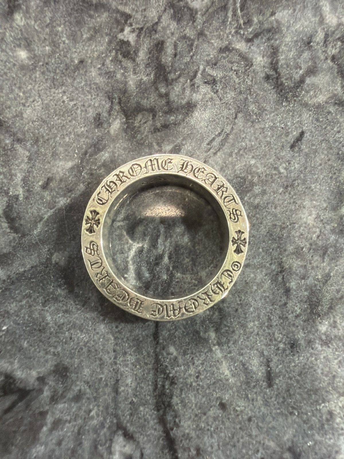 Chrome Hearts Chrome Hearts CH Forever Silver Ring Size ONE SIZE - 4 Thumbnail