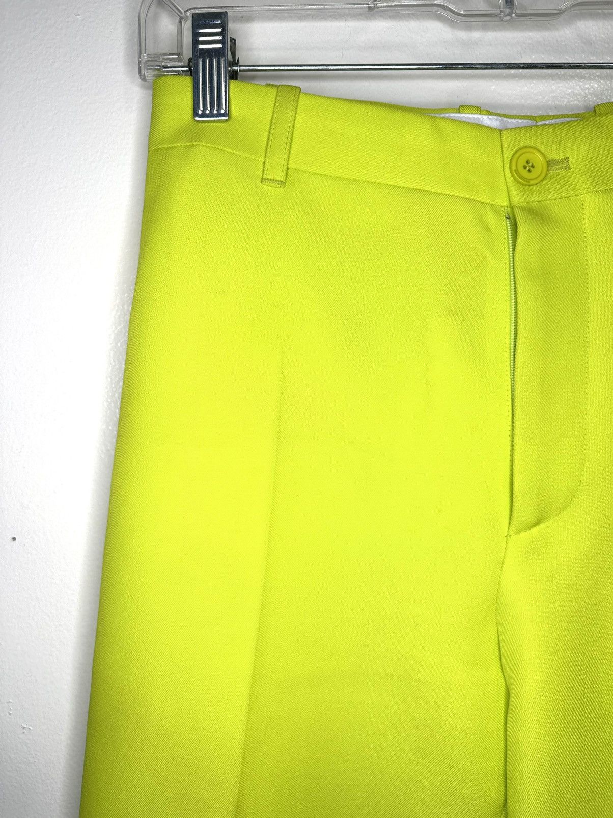 Balenciaga Balenciaga neon yellow trousers Size 28" / US 6 / IT 42 - 3 Thumbnail