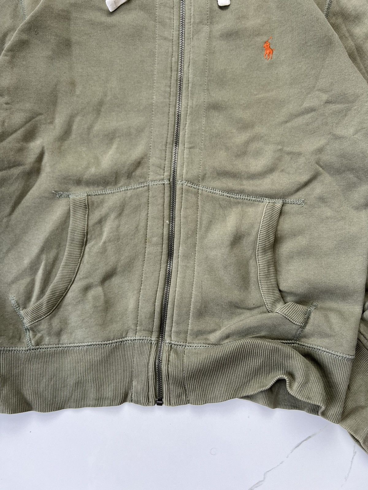 Polo Ralph Lauren 90’s POLO RALPH LAUREN ZIP HOODIE Y2K RARE RETRO OLD MONEY Size US S / EU 44-46 / 1 - 5 Thumbnail