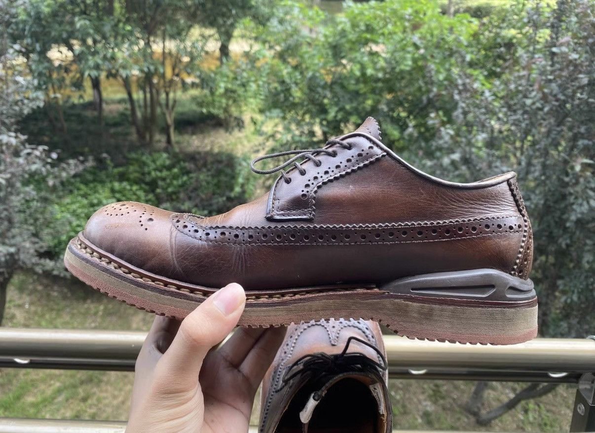Visvim VISVIM 12SS PATRICIAN FOLK Handmade Brogue Leather Shoes Size US 8.5 / EU 41-42 - 1 Thumbnail