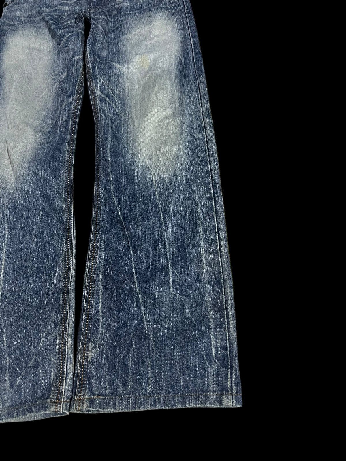 Edwin × If Six Was Nine × Le Grande Bleu (L.G.B.) 💥BAGGY💥EDWIN EXCLUSIVE VINTAGE WASHED FADED JEANS Size US 32 / EU 48 - 4 Thumbnail
